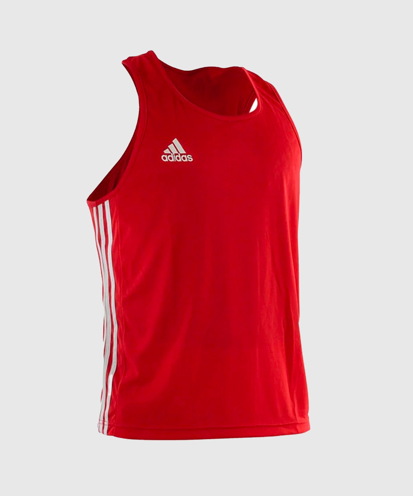 Adidas Englische Box-Canotta - Rot/Weiß