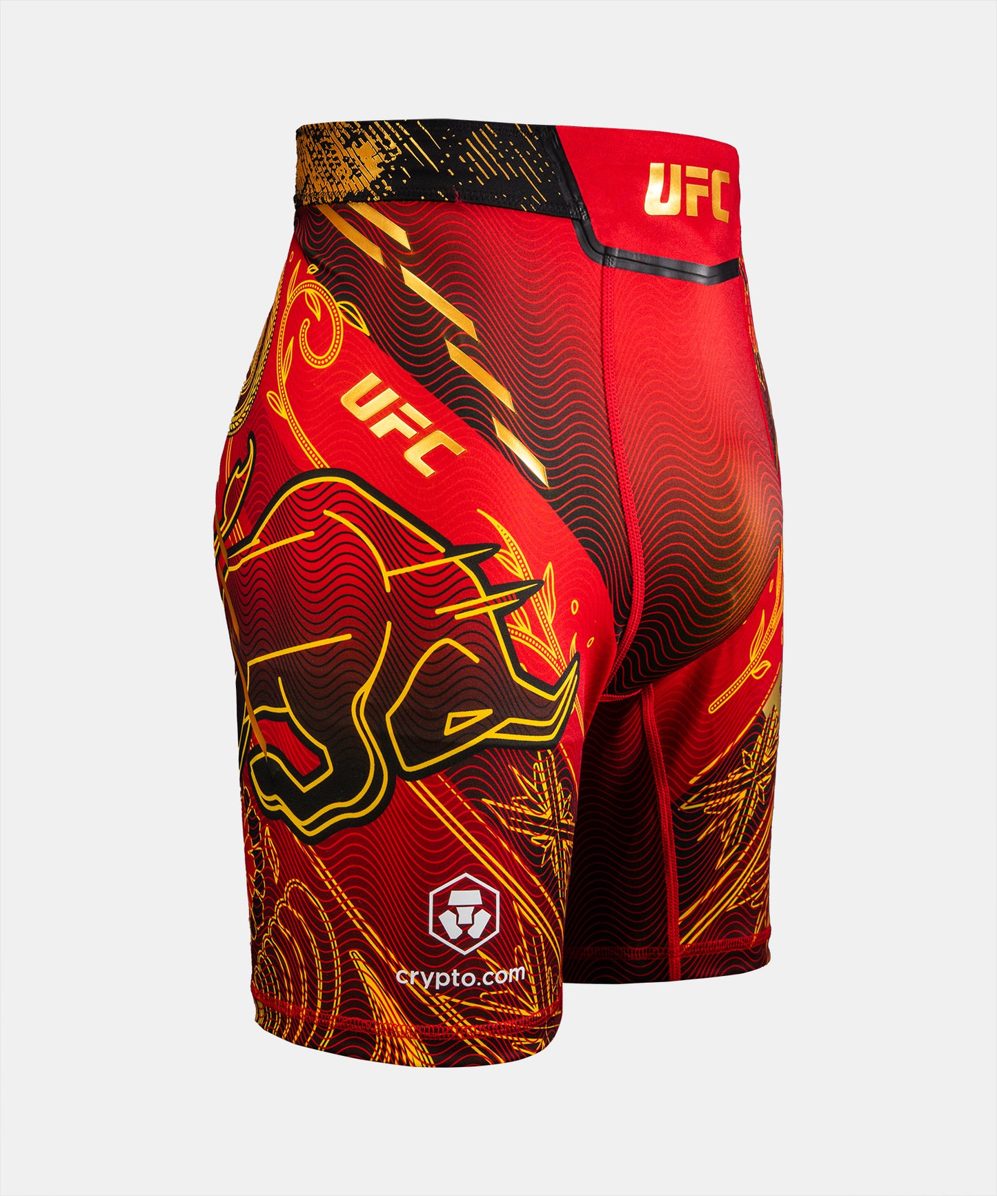 Men's UFC Unrivaled by Venum Red Ilia Topuria Vale Tudo Short