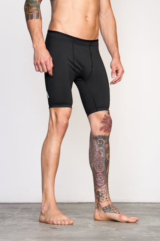 RVCA Kompressionsshorts - Schwarz