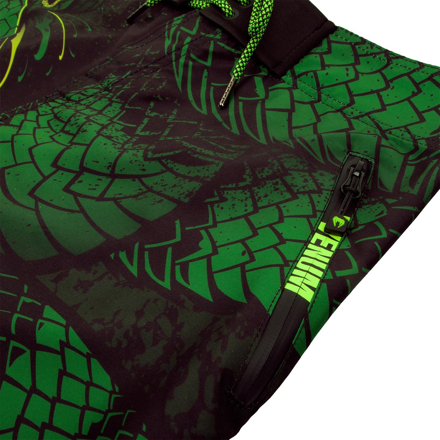Short de bain Venum Green Viper - Noir/Vert