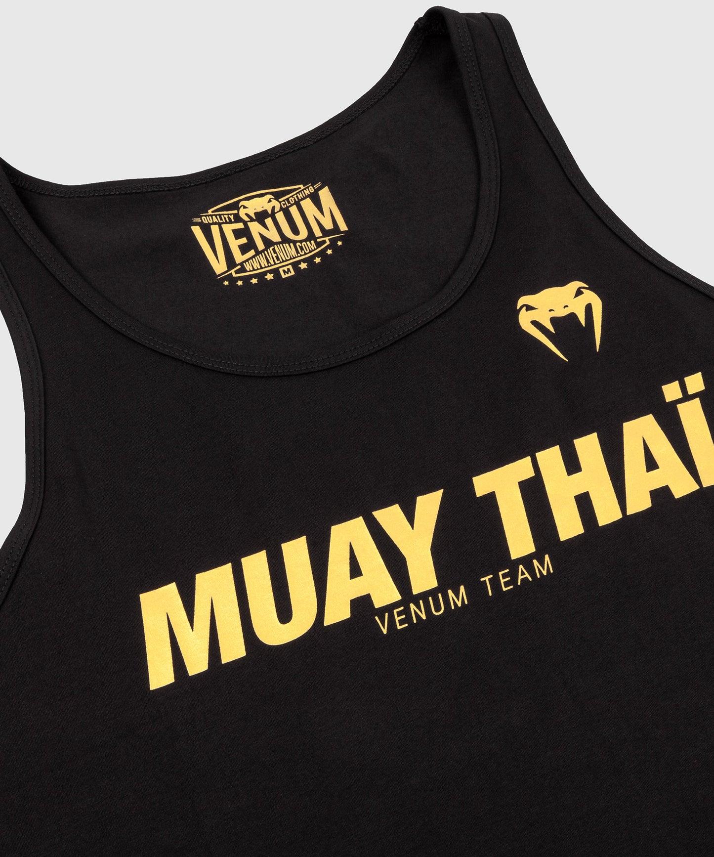 Débardeur Noir/Or Venum Muay Thai VT