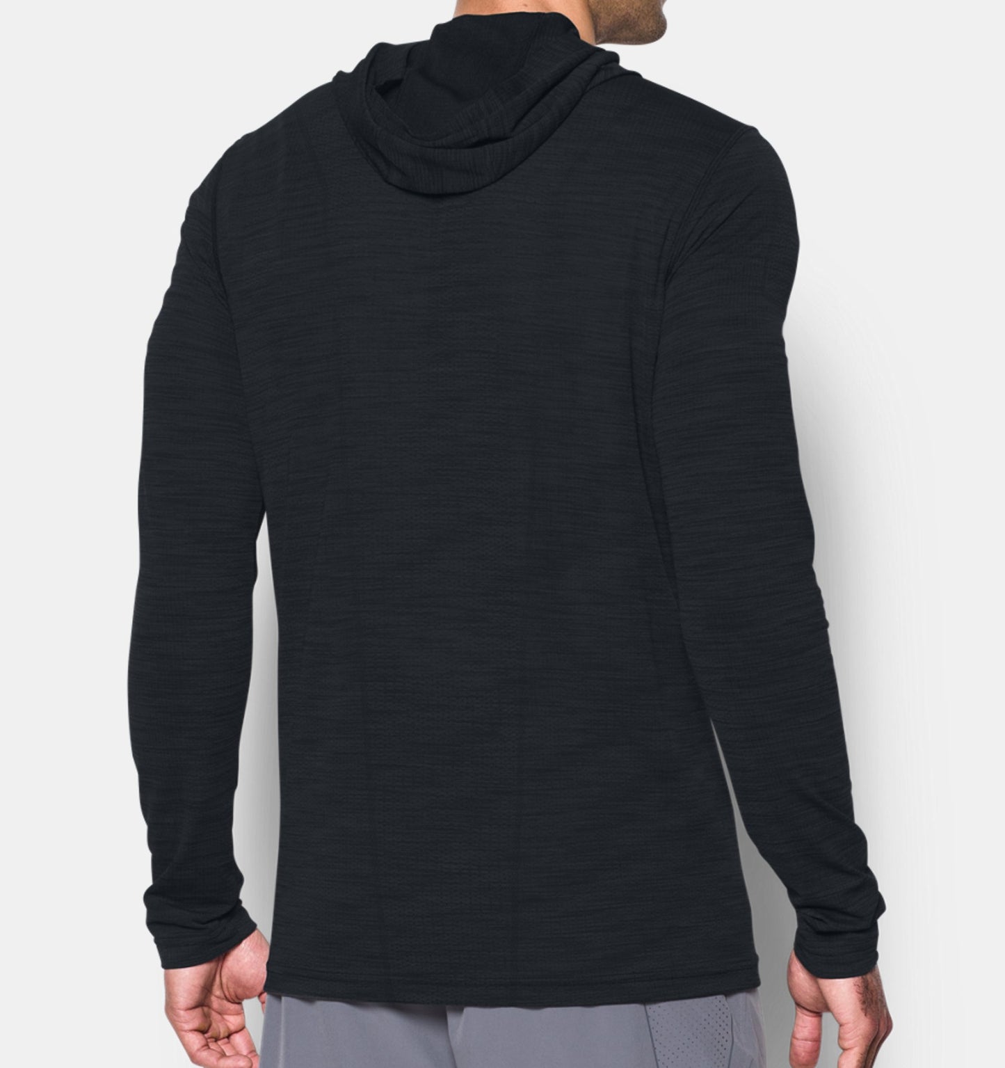 Under Armour Threadborne Seamless Fleece Sudadera con Capucha – Negro