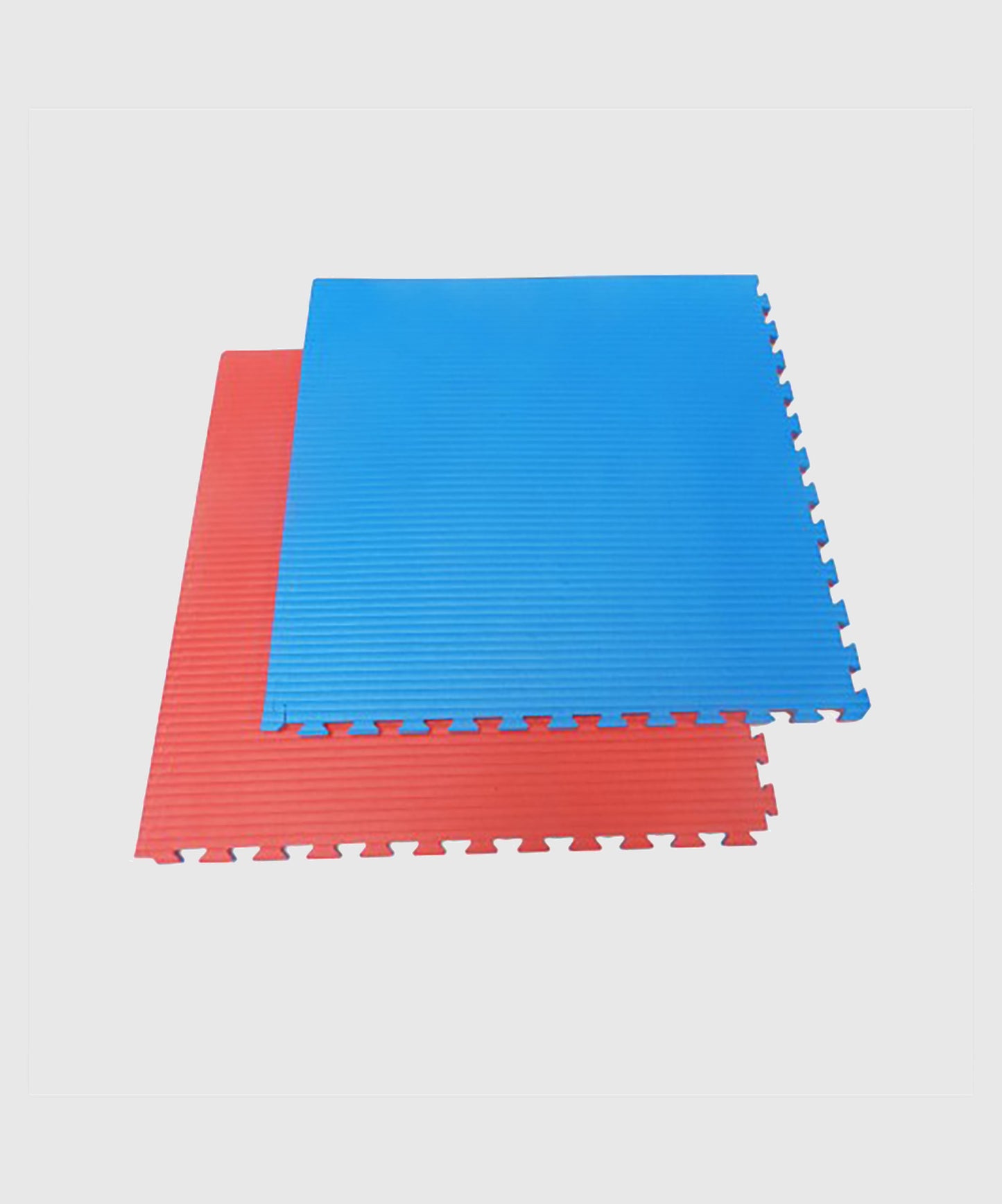 Tatami Puzzle 100x100x2cm (x10) – Rot/Blau