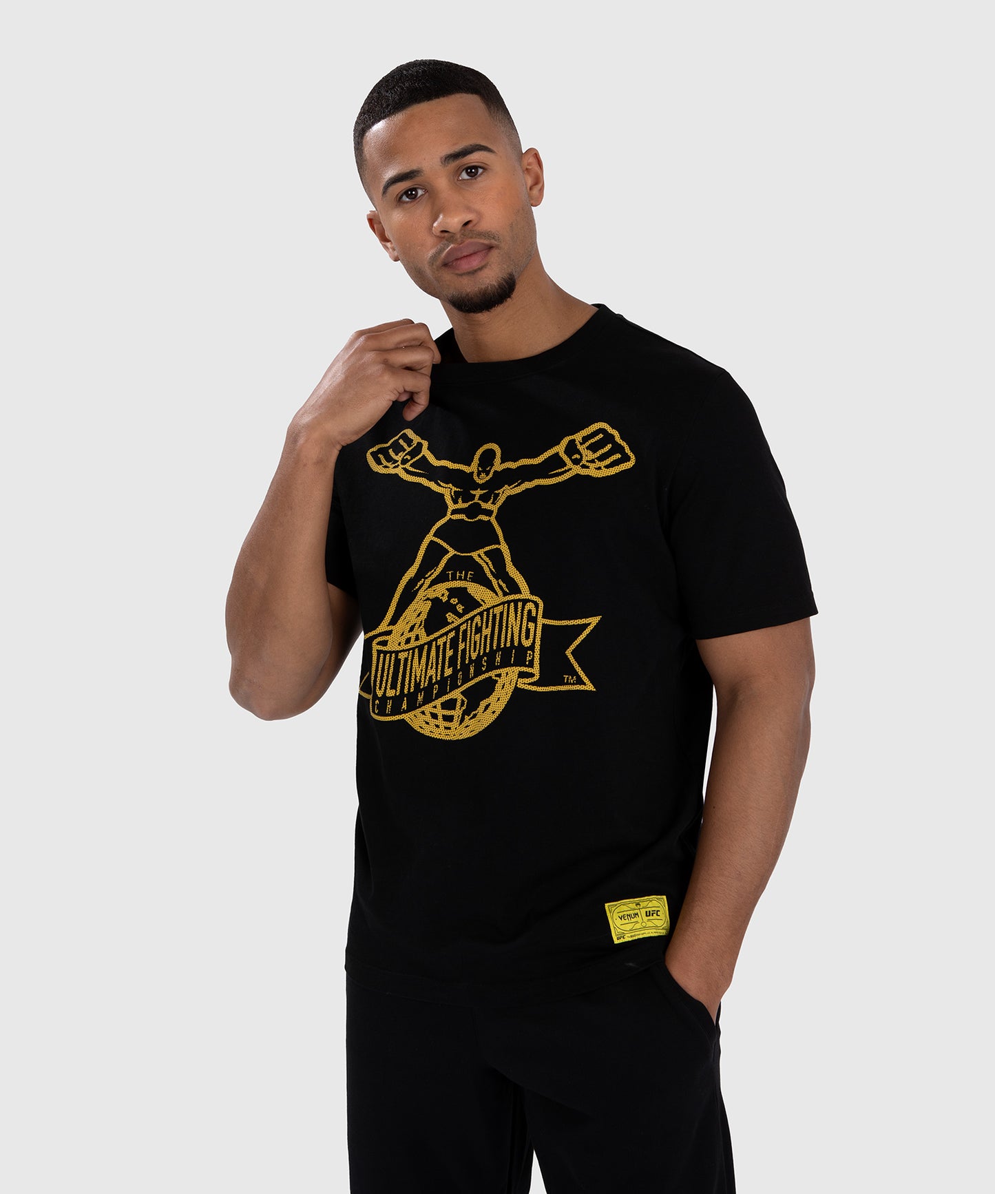 T-Shirt UFC by Venum Ulti-Man - Noir/Jaune