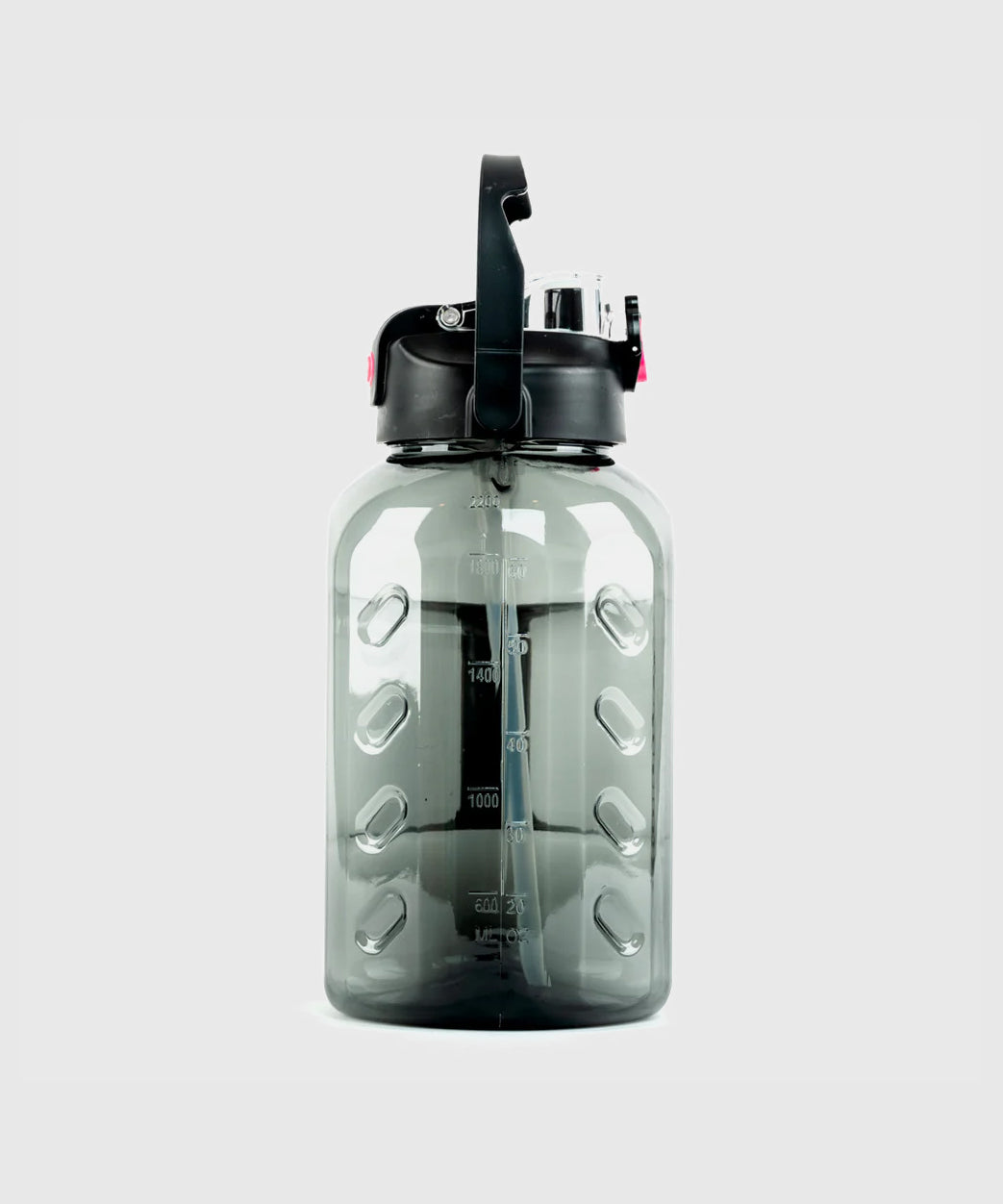 Yokkao Dumbbell Trinkflasche – 2200 Ml – Schwarz