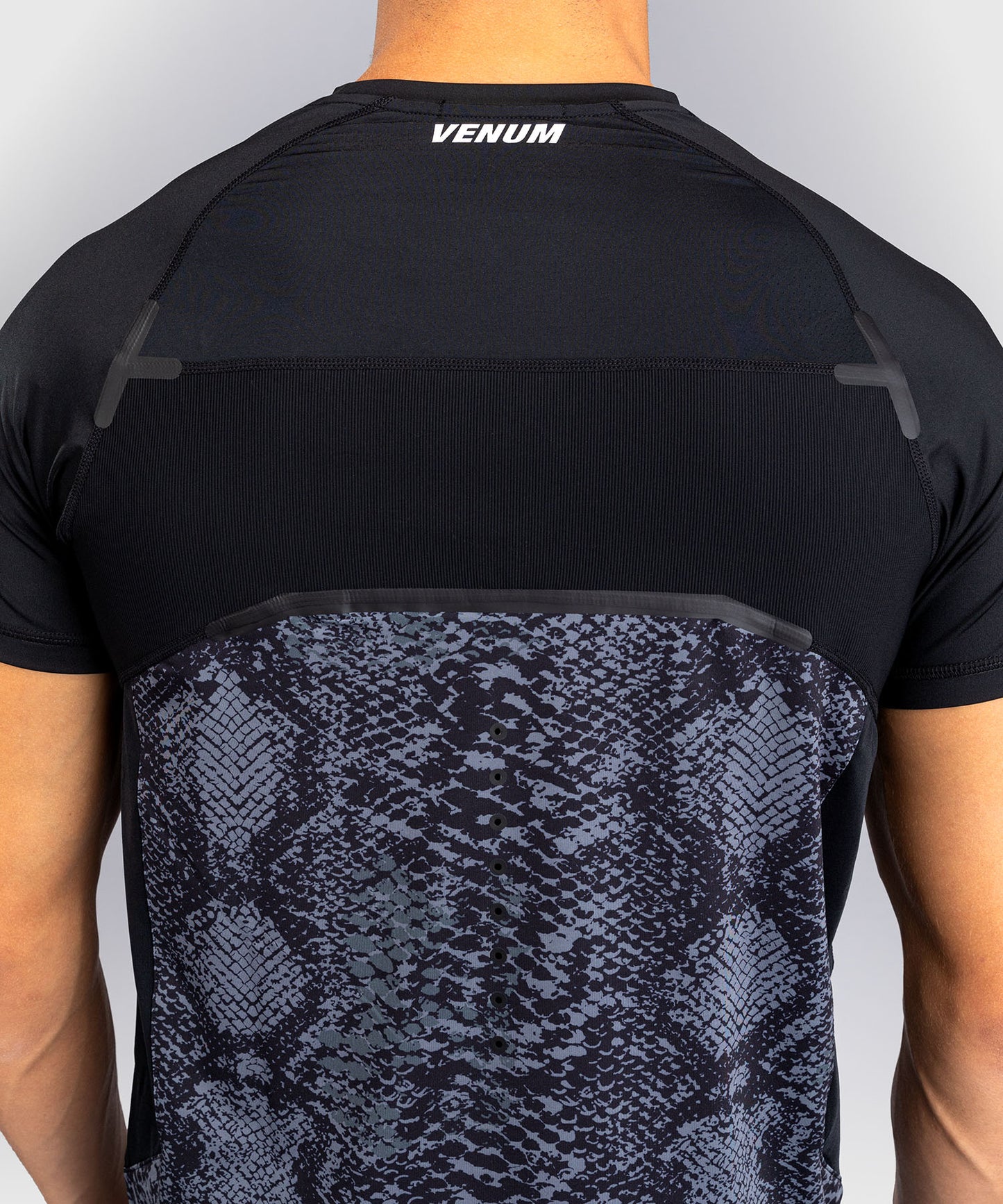 T-shirt Dry Tech Venum G-Fit Scales – Noir/Gris Charbon