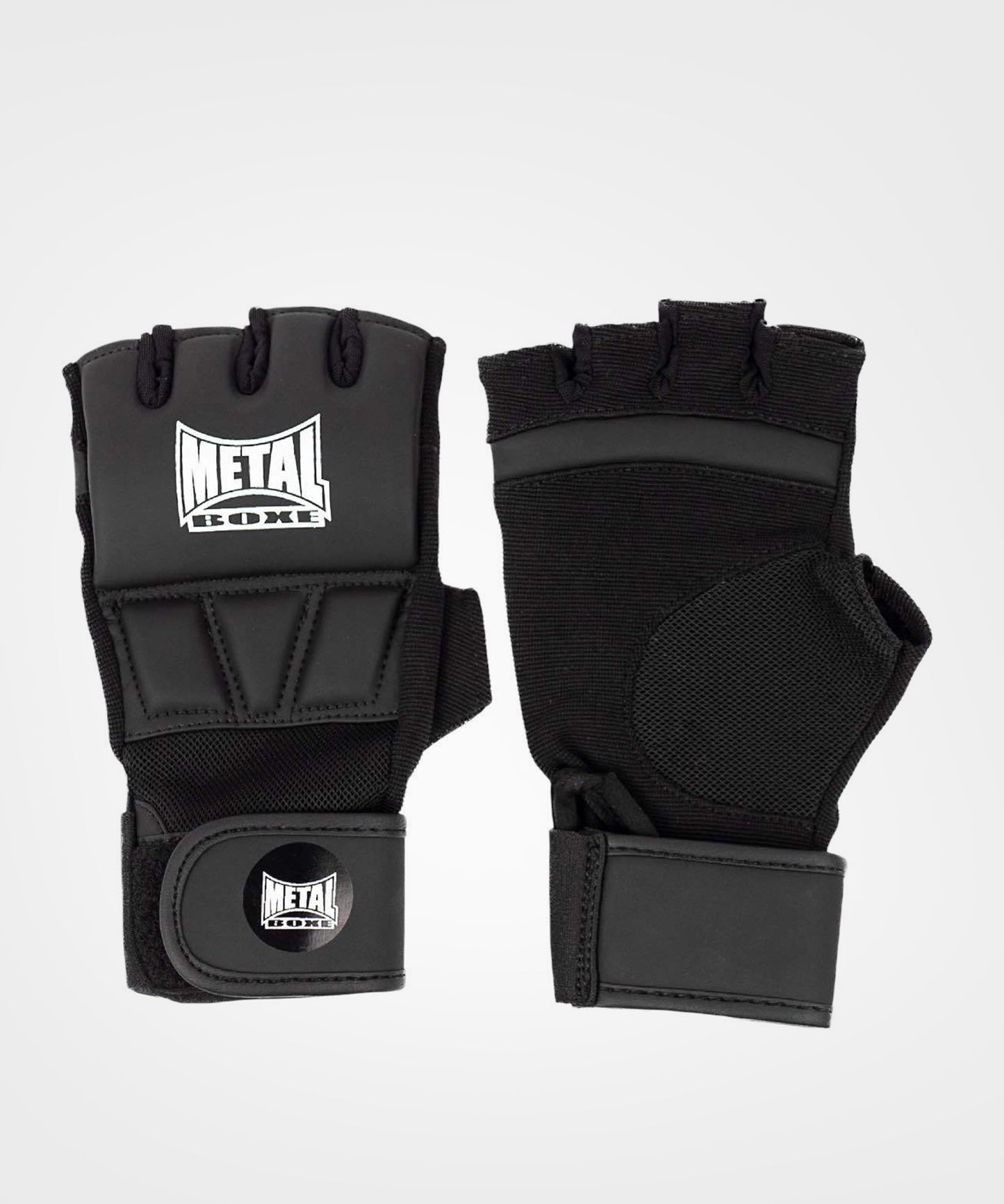 Metal Boxe Fitness MMA-Handschuhe - Schwarz
