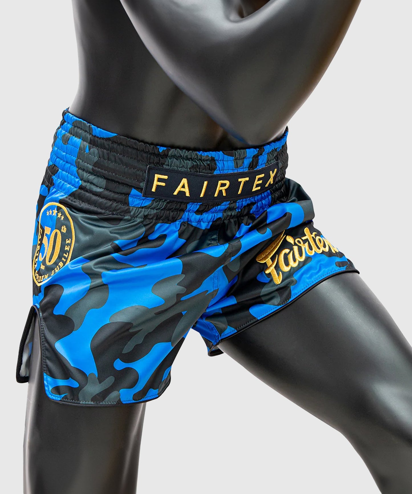 Short Muay Thaï Fairtex Jubilé D'Or Solide