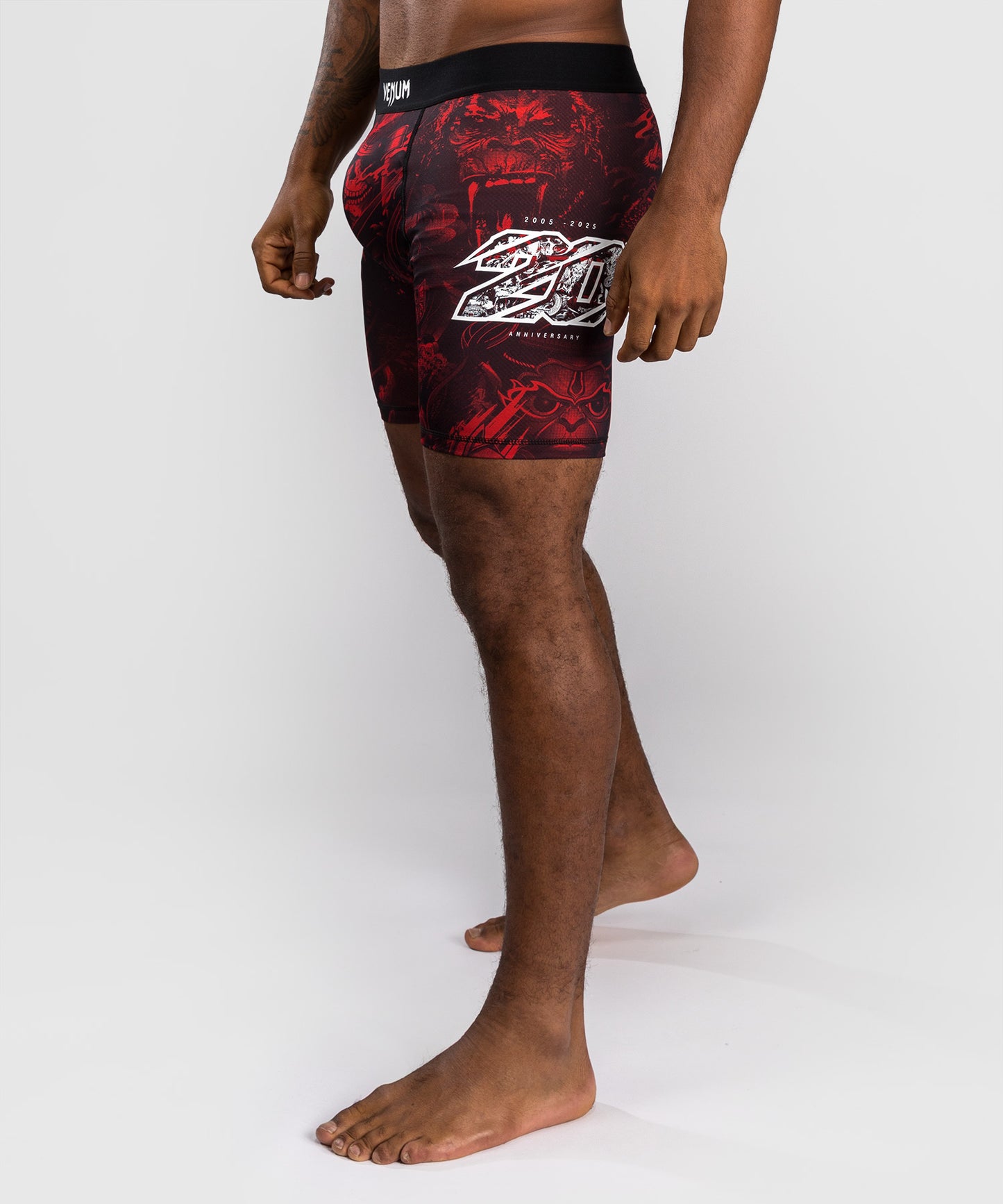 Venum 20th Anniversary Kompressionsshort - Schwarz/Rot