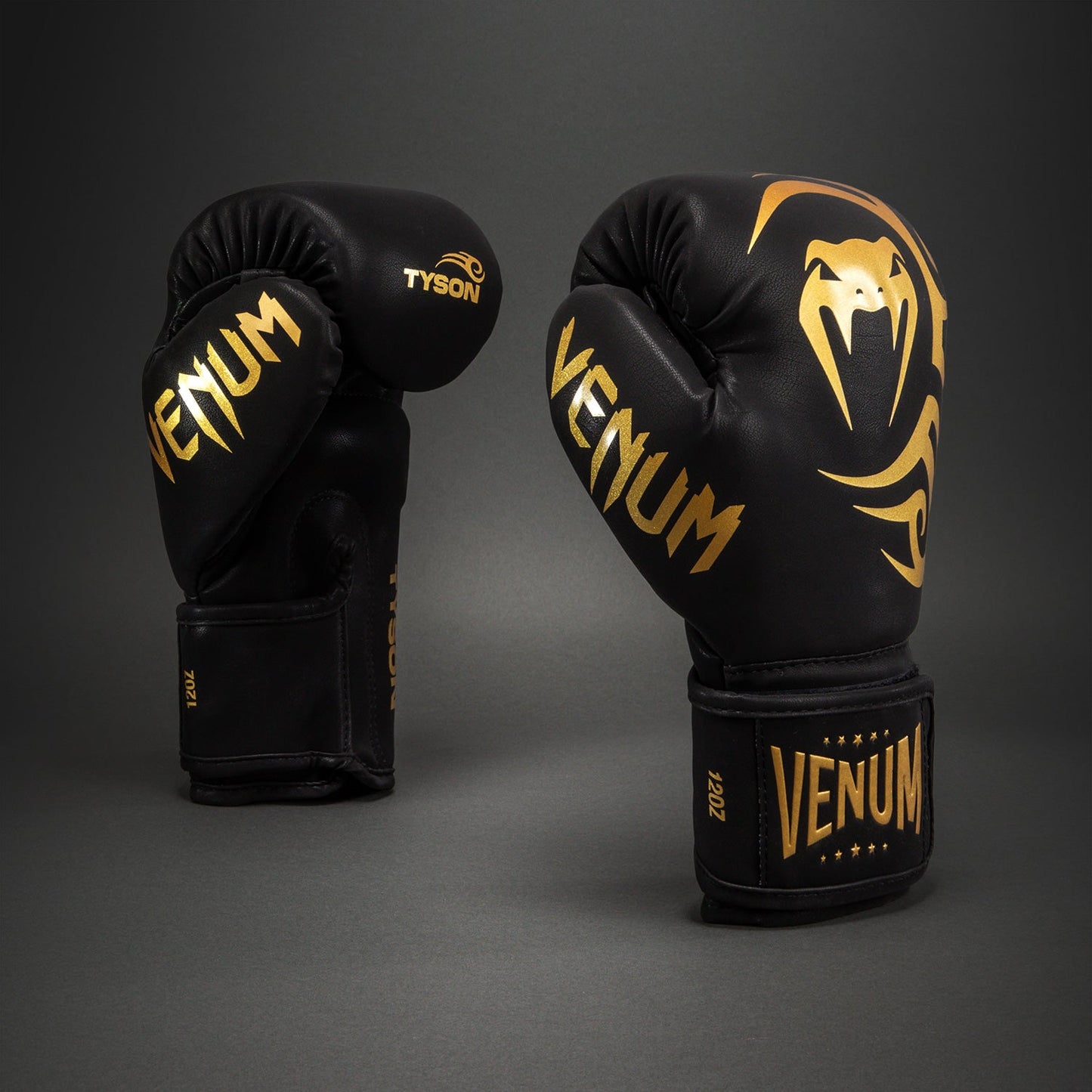 Gants de boxe Venum Mike Tyson Replica – Noir/Or