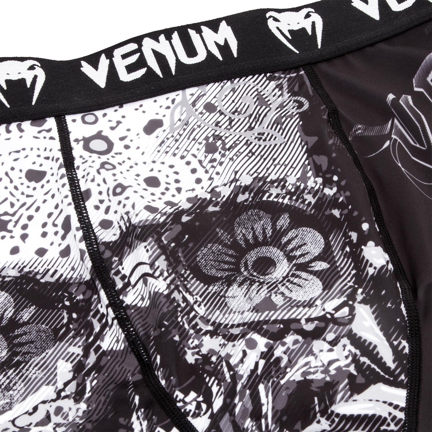 Mallas cortas Venum Santa Muerte 3.0 - Negro/blanco