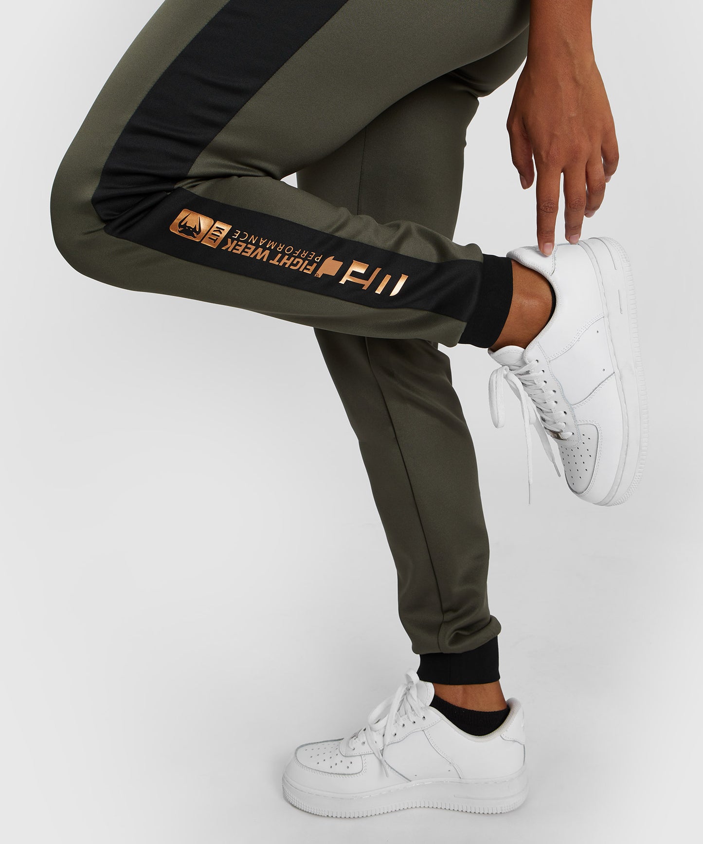 UFC Adrenaline by Venum Fight Week Women’s Performance Jogging Pants - Khaki/Bronze