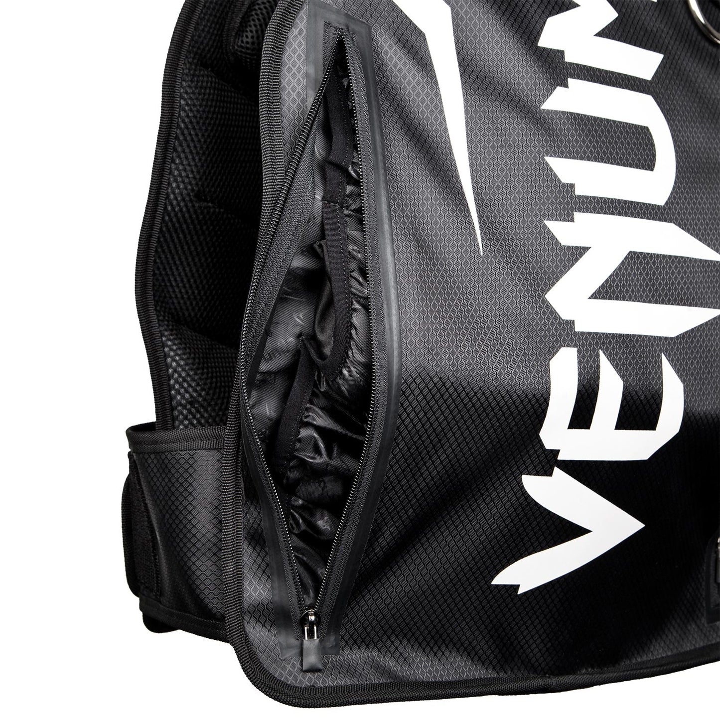 Venum Elite Gewichtsweste – Schwarz/Weiß