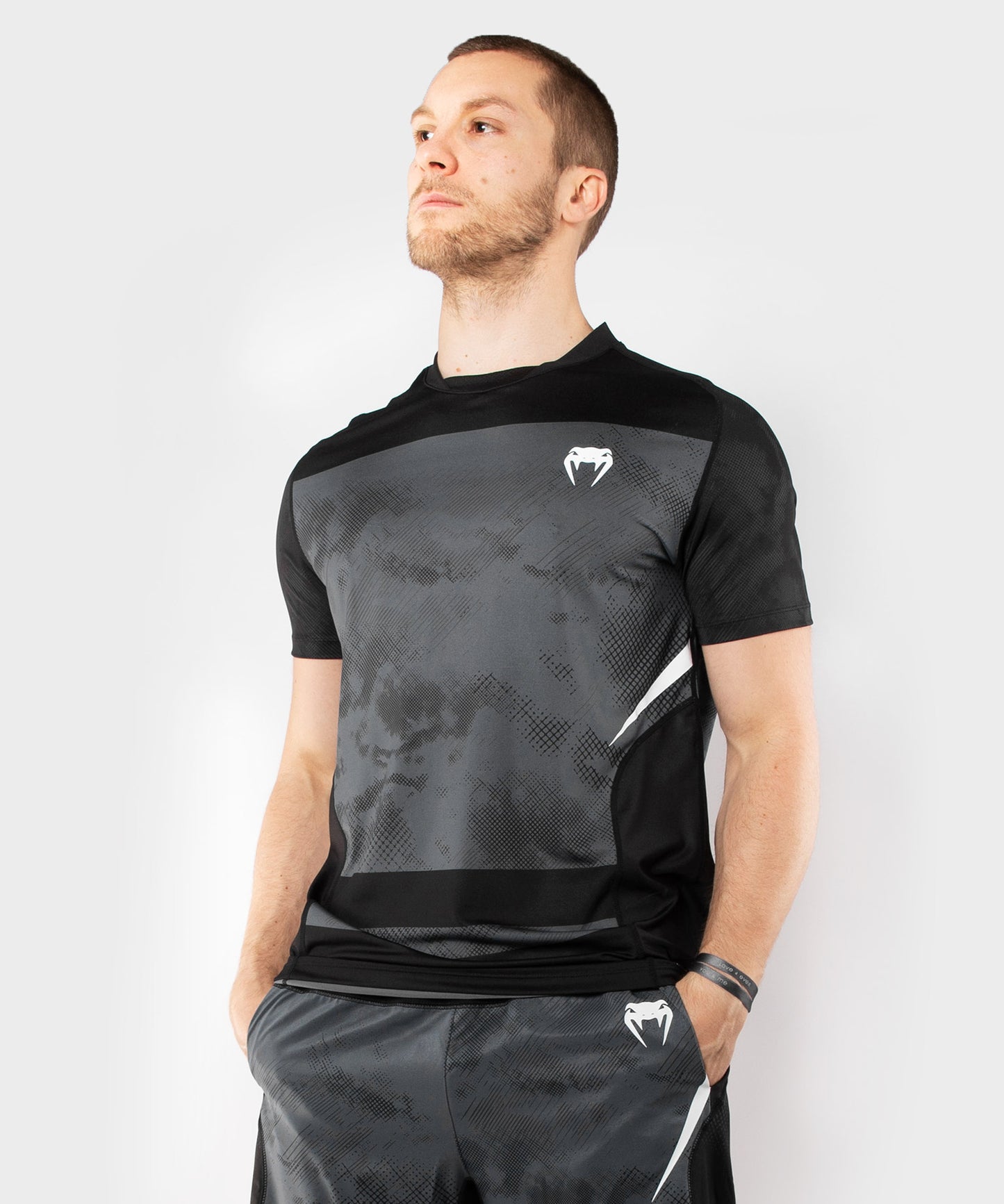 T-shirt Dry Tech Venum Sky247 - Noir/Gris