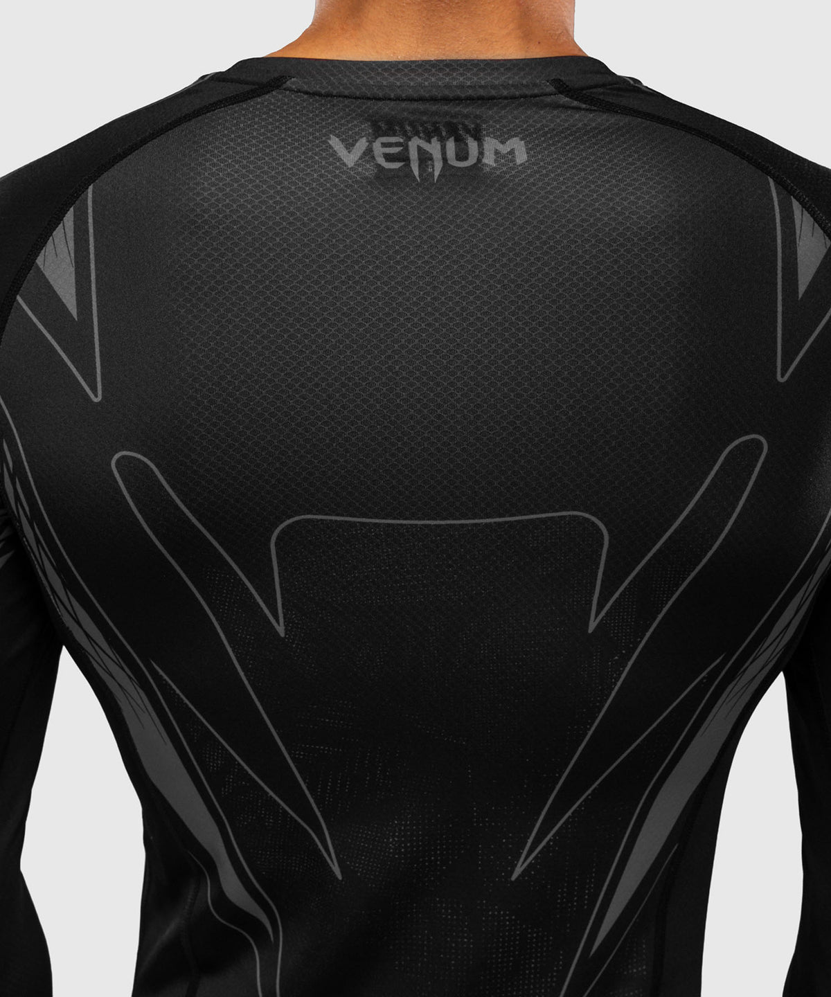 Venum Amazonia Reborn Camiseta de compresión de manga larga - Negro/Gris