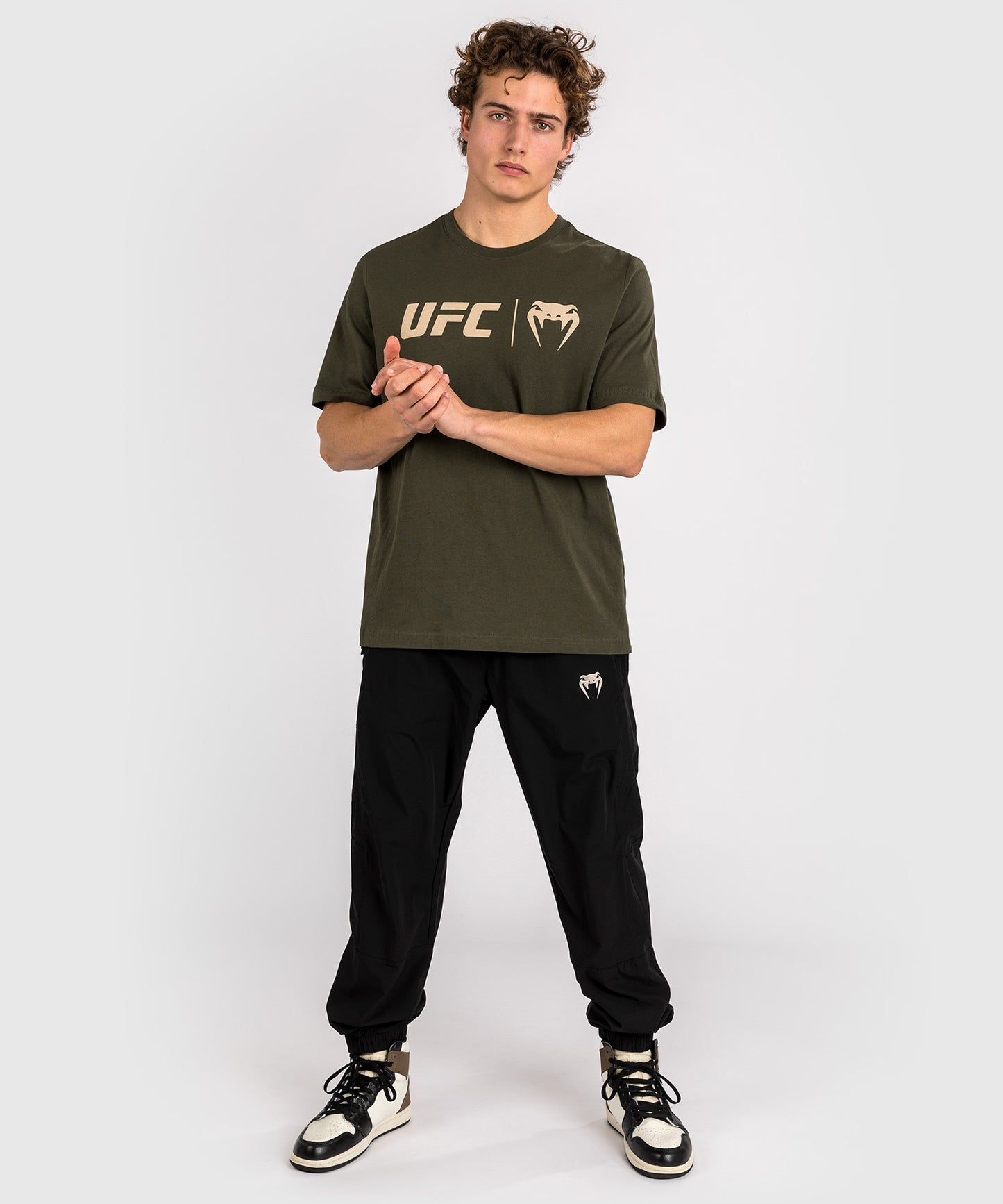 T-Shirt UFC Venum Classic - Kaki/Bronze