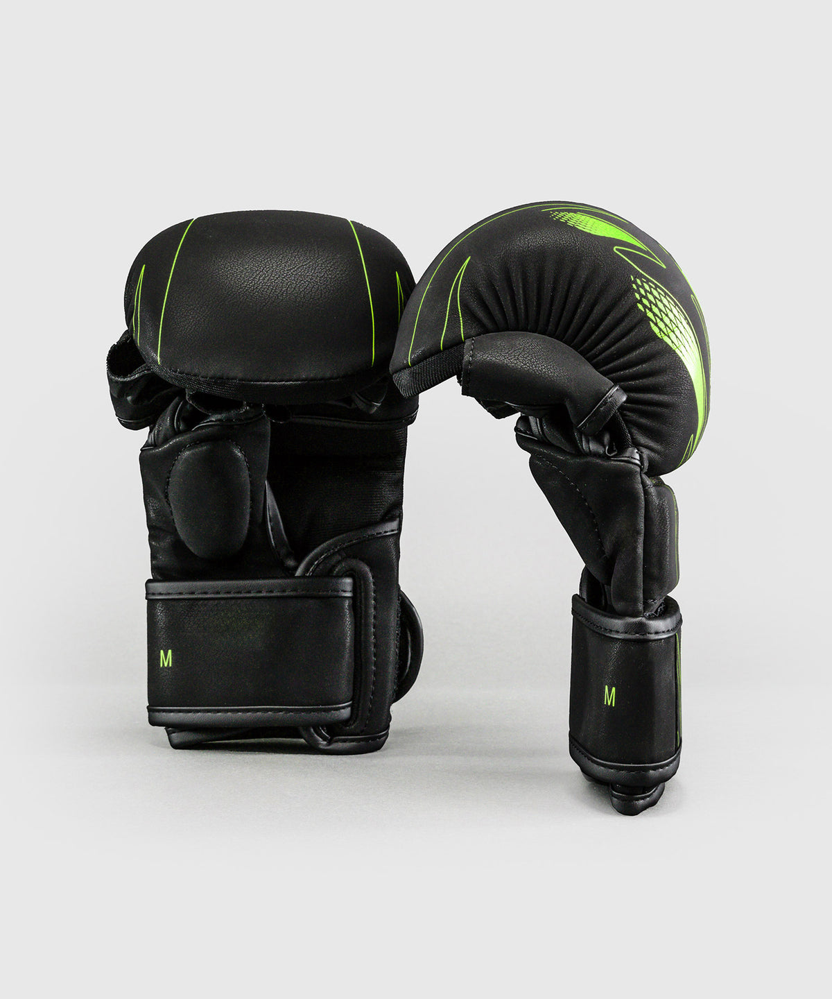 Venum Amazonia Reborn MMA-Sparringshandschuhe - Schwarz/Grün
