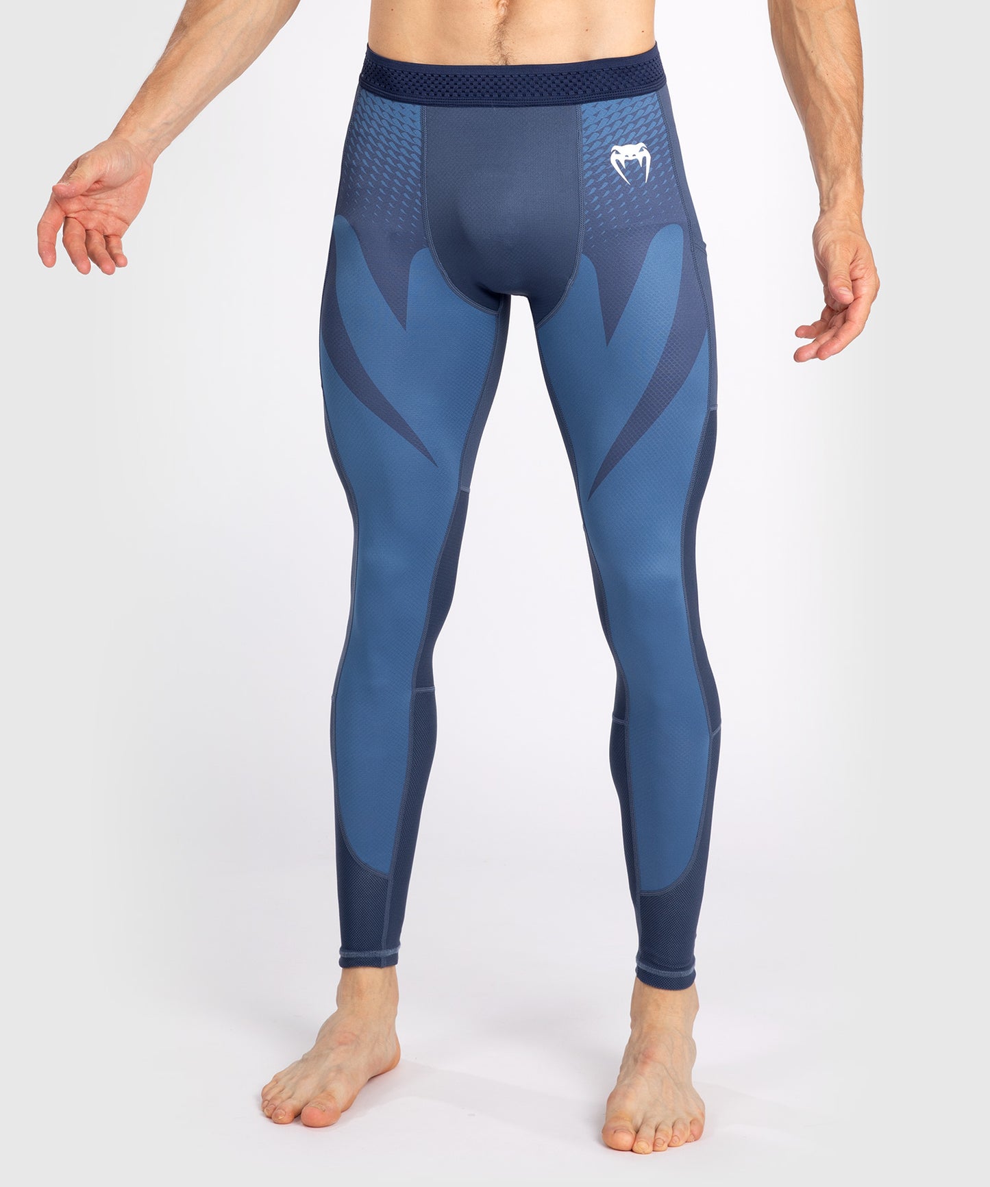 Pantalon de Compression Venum Attack - Bleu Marine