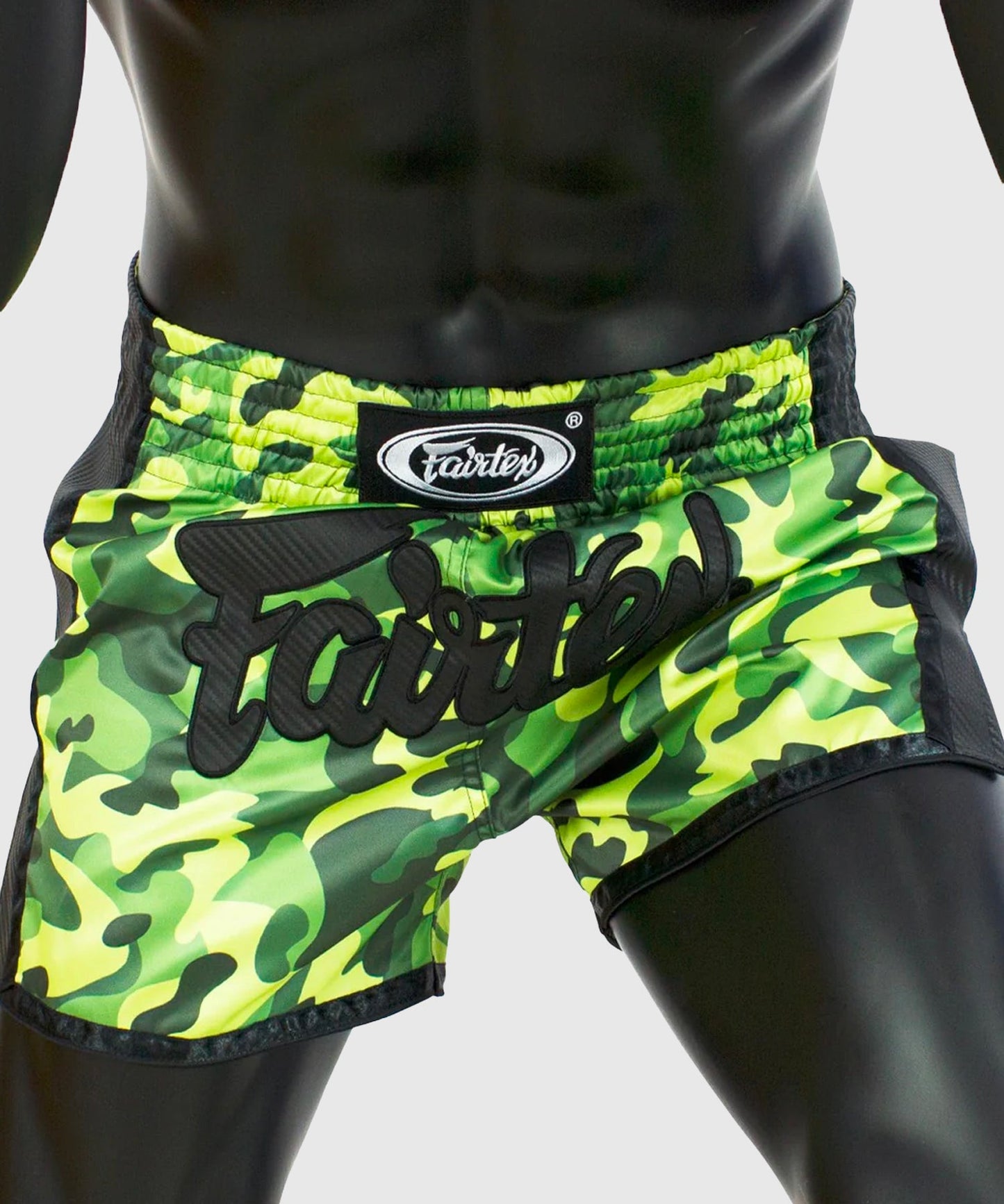 Fairtex Pantaloncini da Muay Thai - Verde/Camo