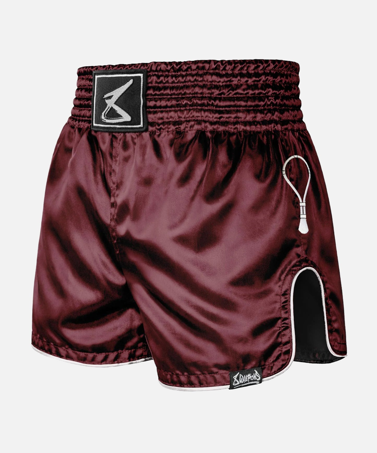 Short De Muay Thai 8 Weapons Mongkol - Bordeaux