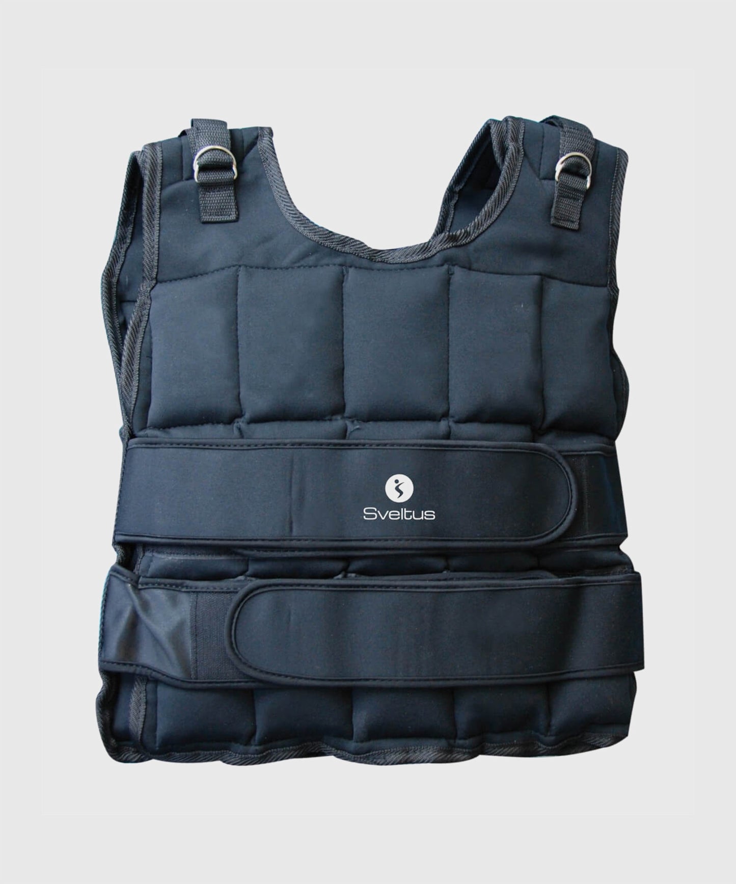 Sveltus Chaleco lastrado – 10 kg – Negro