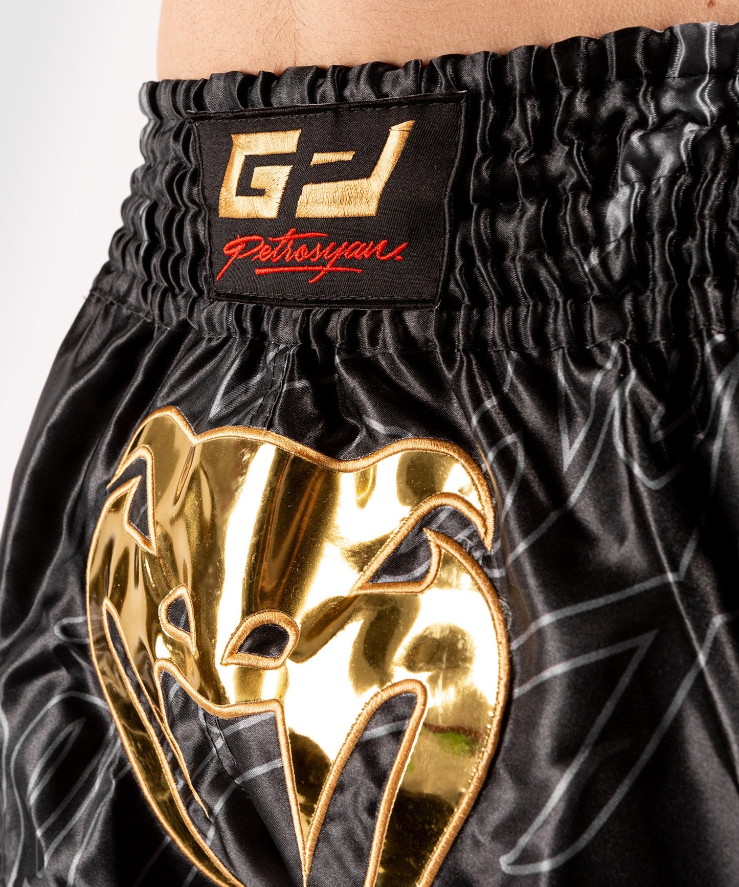 Venum Petrosyan 2.0 Muay Thai Short - Black/Gold