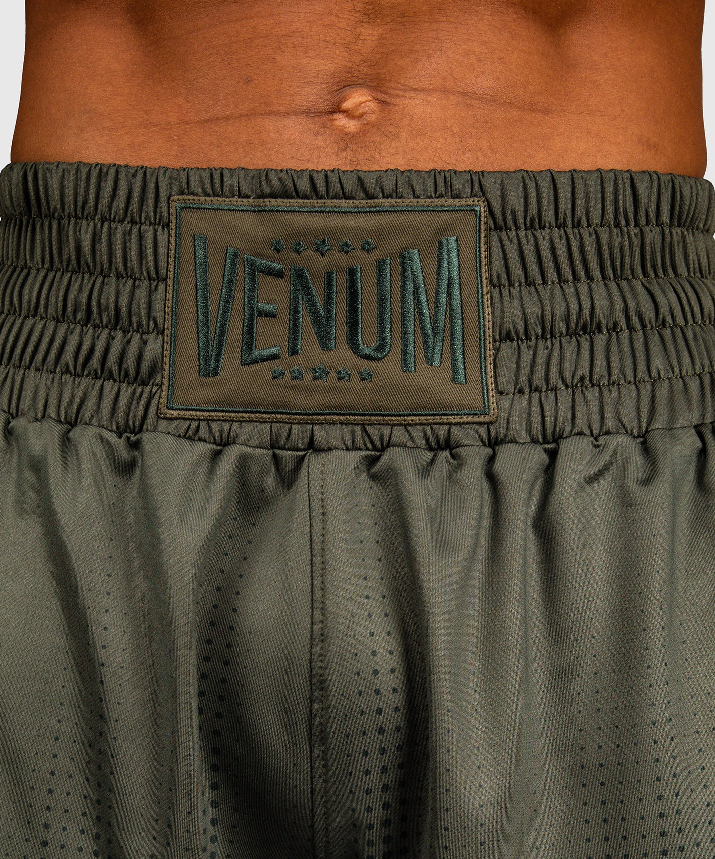 Venum Stealth Boxshorts – Khaki/Dunkelgrün