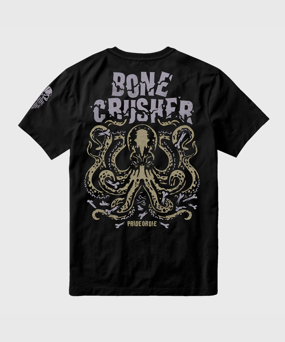 Pride Or Die Bone Crusher V.2 Trainings-T-Shirt - Schwarz