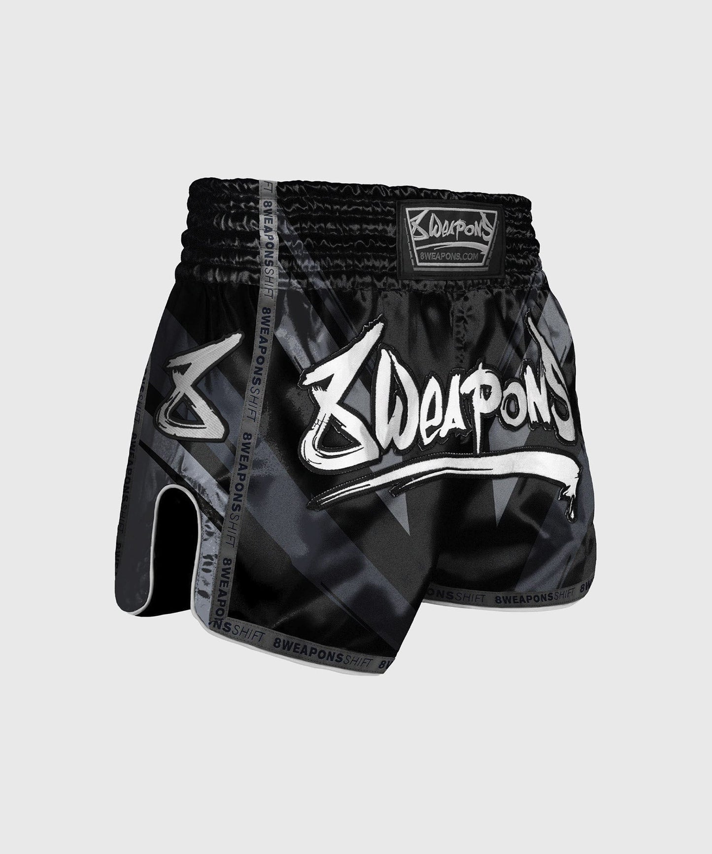 8 Weapons Shift Pantalones de Muay Thai - Negro