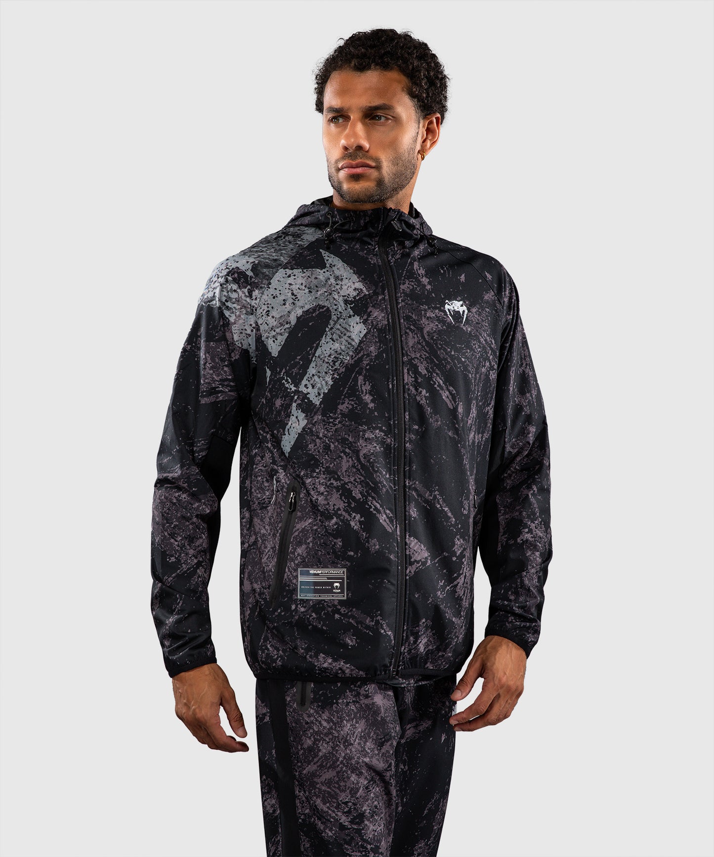 Venum Rage & Workout Track Jacket - Black/Grey