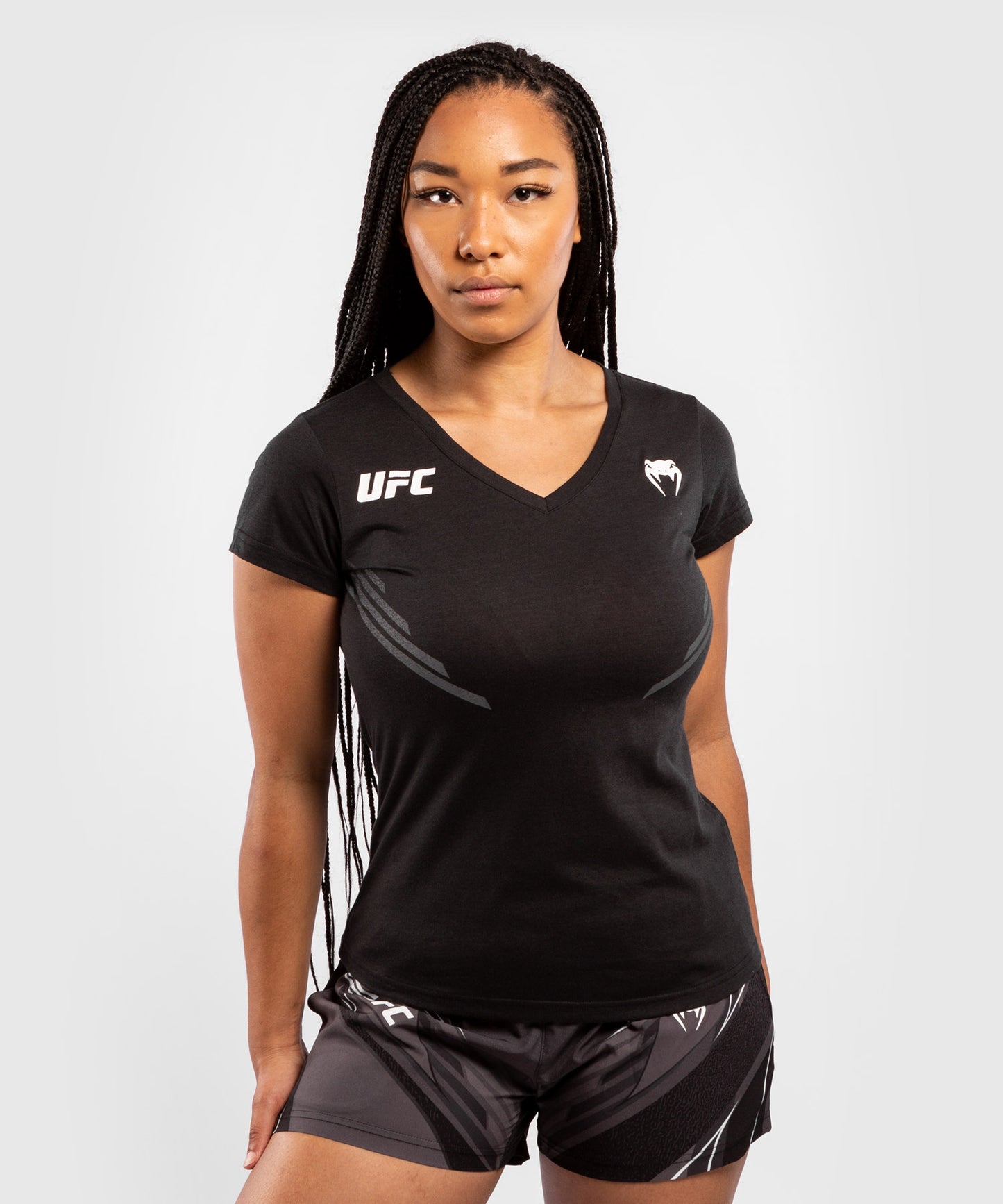 UFC Venum Replica Damen Trikot - Schwarz