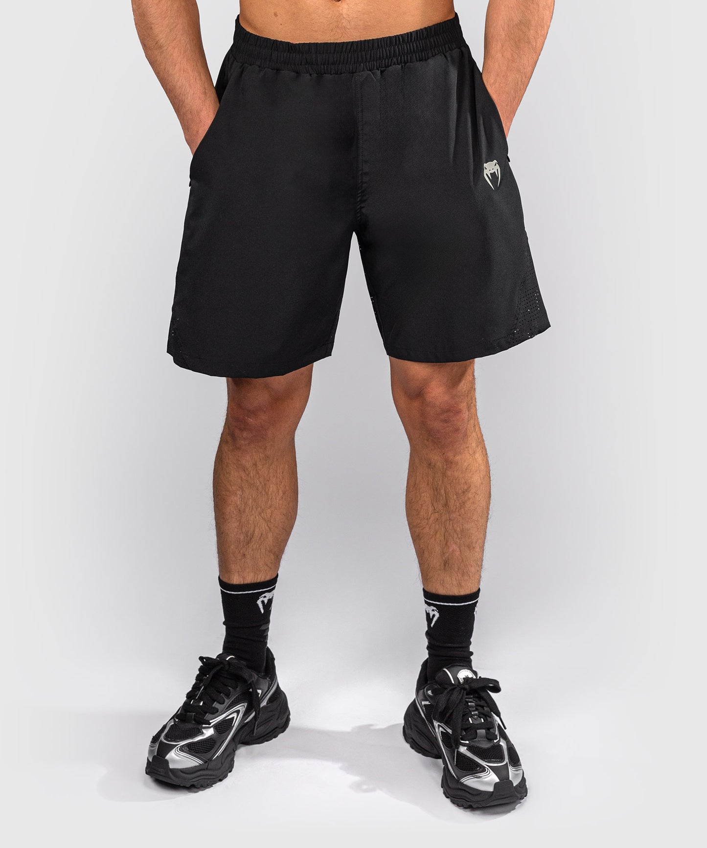 Venum Lazer Trainingsshorts - Schwarz/Grau