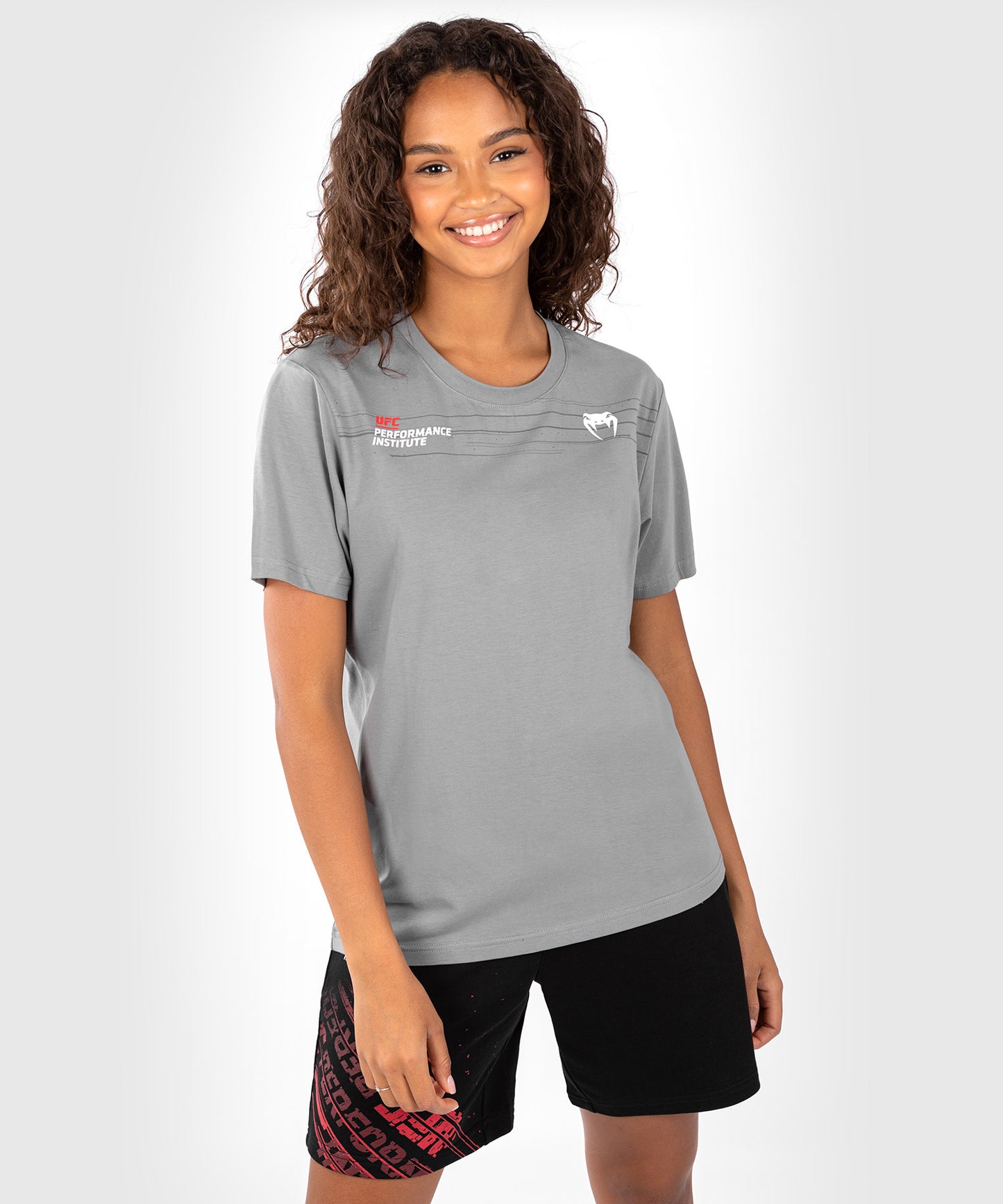 UFC Venum Performance Institute 2.0 Damen T-Shirt - Grau