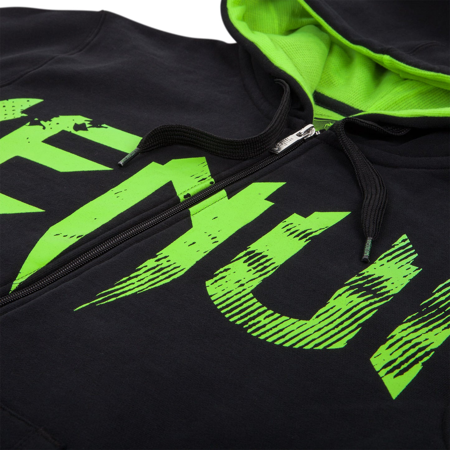 Sweatshirt Venum Undisputed - Noir/Jaune Fluo
