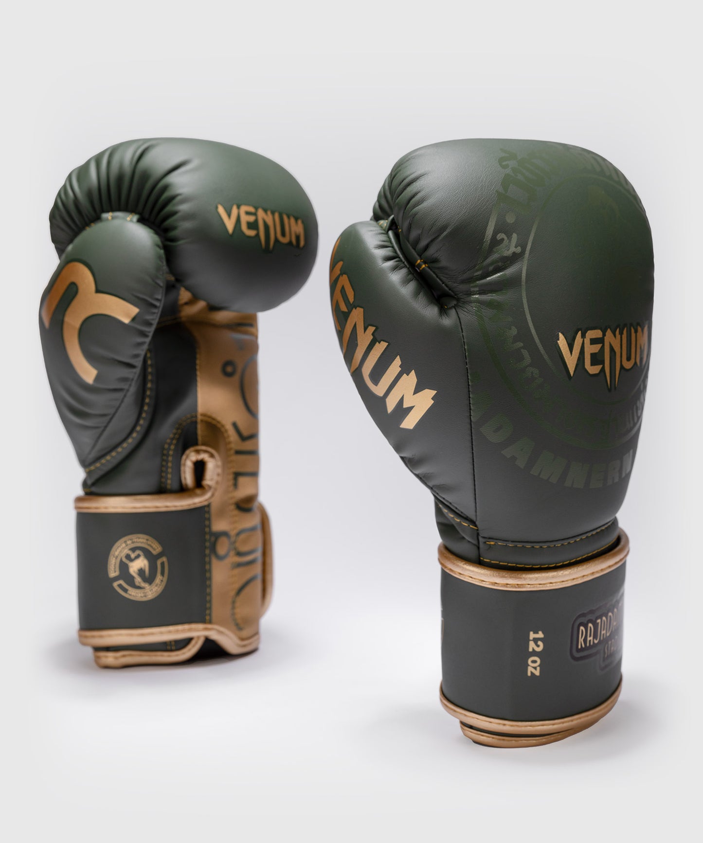 Gants de Boxe Venum x Rajadamnern - Vert Militaire