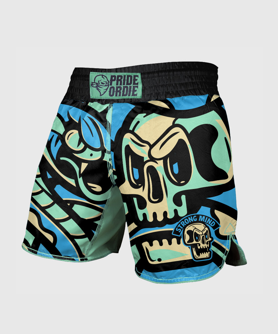 Pride Or Die Cold Instinct Fightshorts - Blue