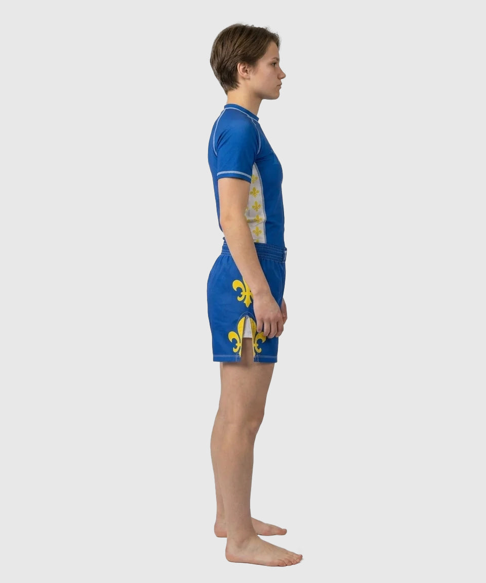 TYCE CULTURE OF WAR Juana de Arco Pantalones de Combate - Azul