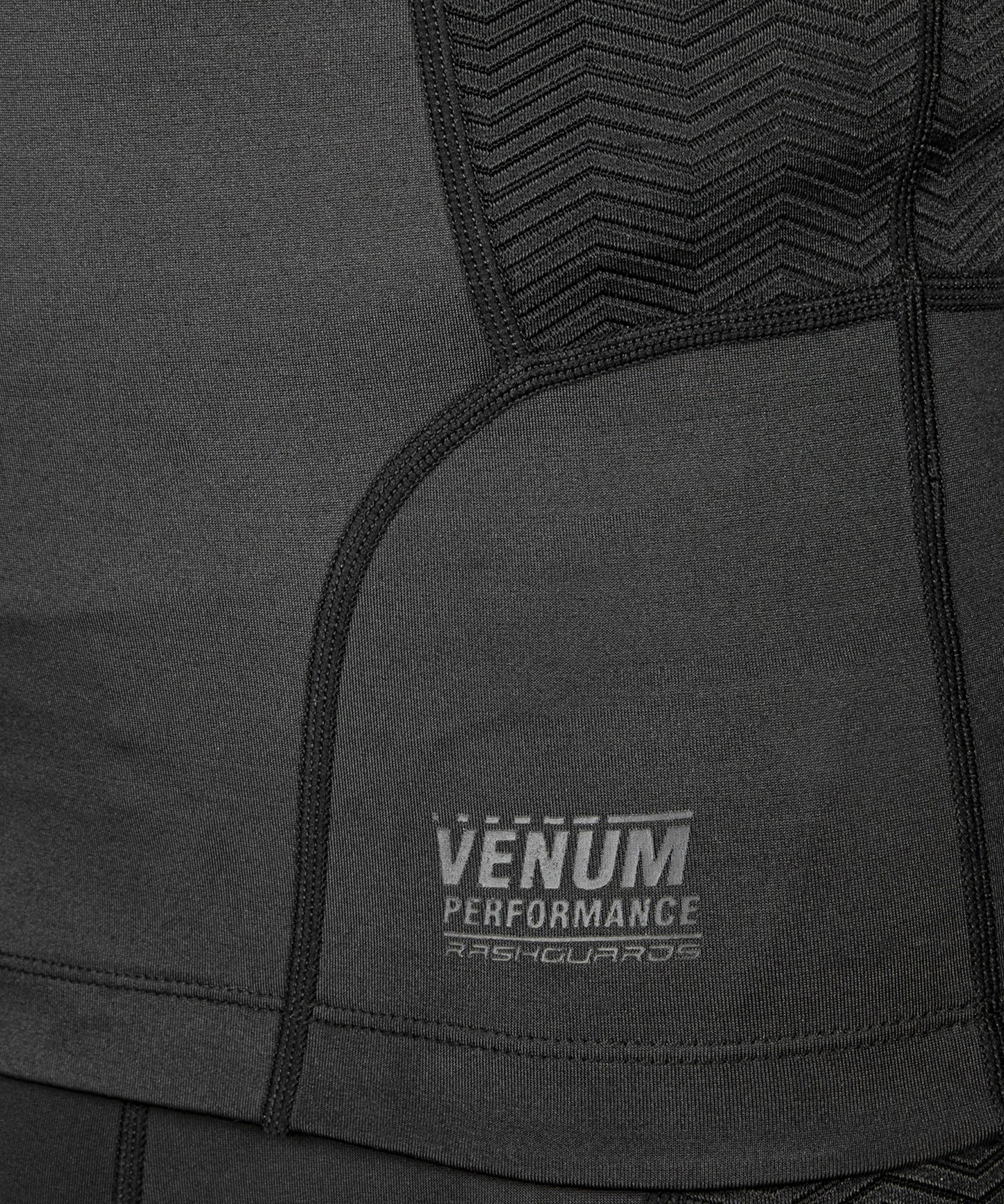 Rashguard Venum G-Fit - Kurzarm - Schwarz