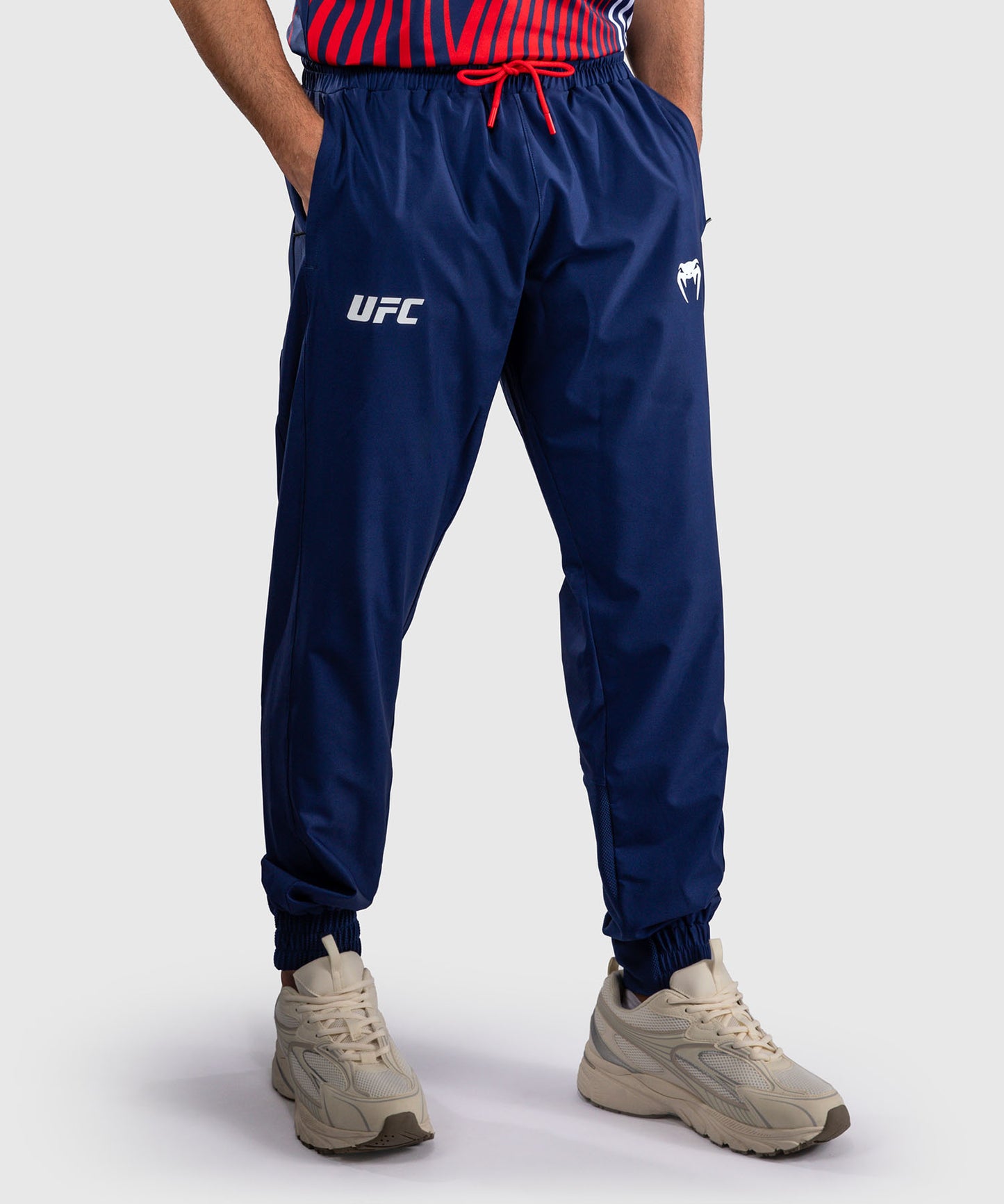 Men's Official UFC Freedom 250 by Venum Blue Authentic Fight Night Walkout Pant