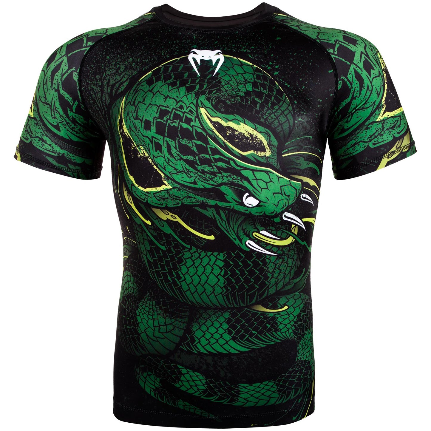 Rashguard Venum Green Viper - Short Sleeve - Black/Green