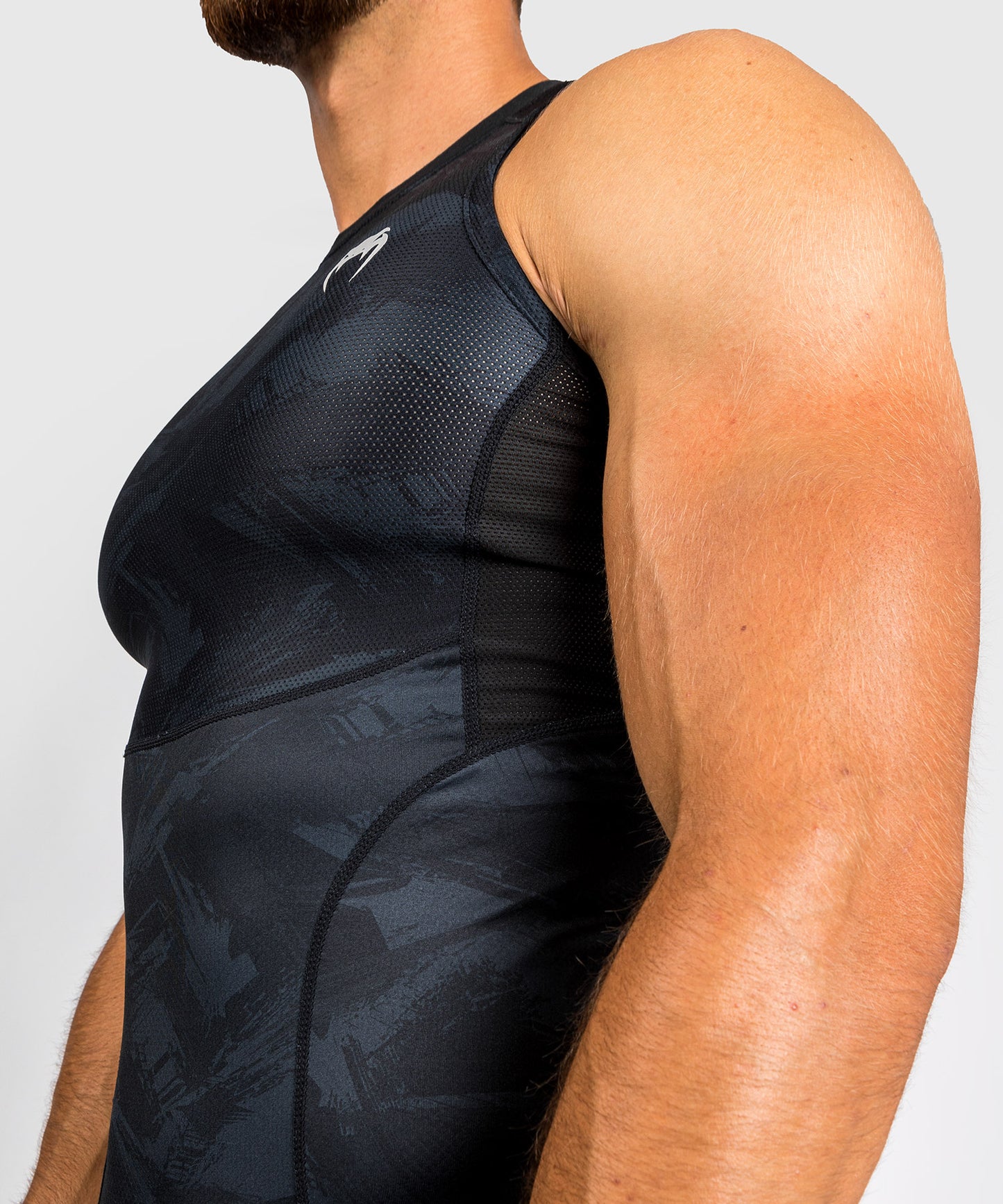Venum Electron 3.0 Ärmelloser Rashguard - Schwarz