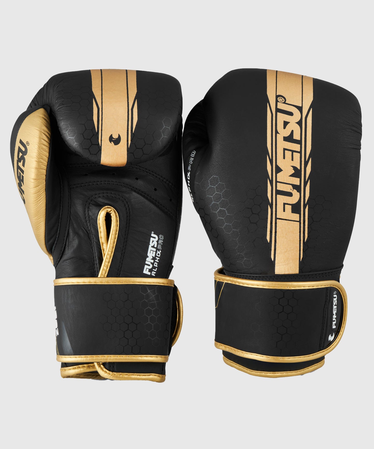 Fumetsu Alpha Pro Boxhandschuhe - Schwarz/Gold