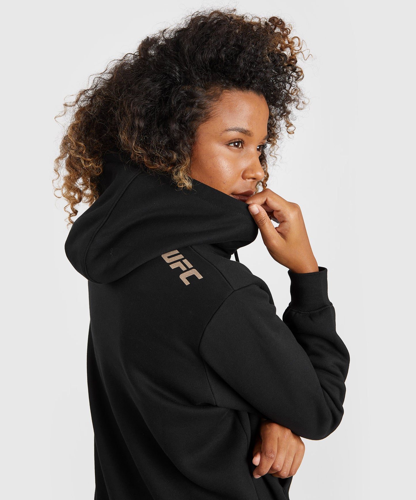 UFC Adrenaline by Venum Fight Week Felpa con cappuccio da Donna - Nero