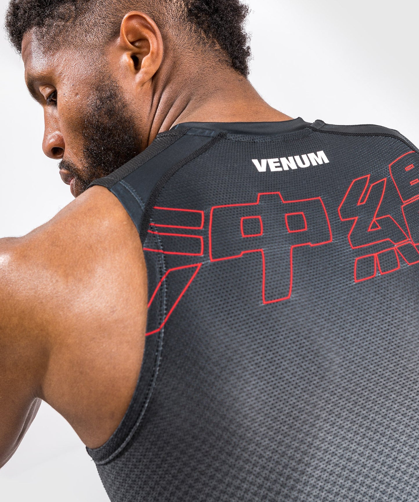 Rashguard Venum Okinawa 3.0 - Sans Manches - Noir/Rouge