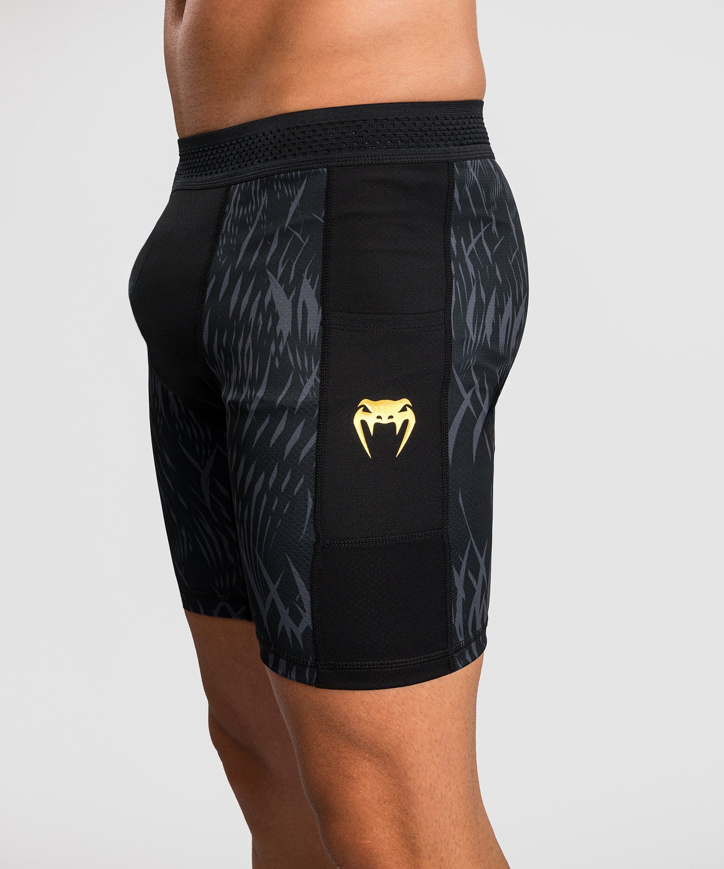 Venum x Chimaev Pantaloncini Vale Tudo - Nero/Grigio