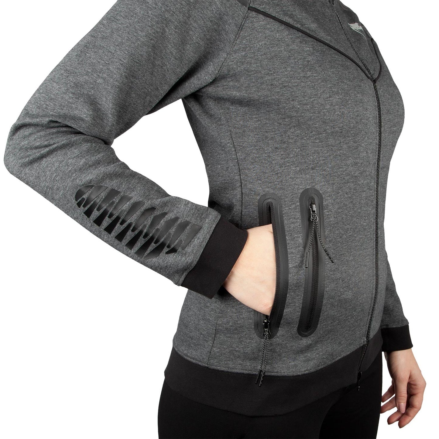 Sweatshirt Femme Venum Laser - Gris chiné - Exclusivité