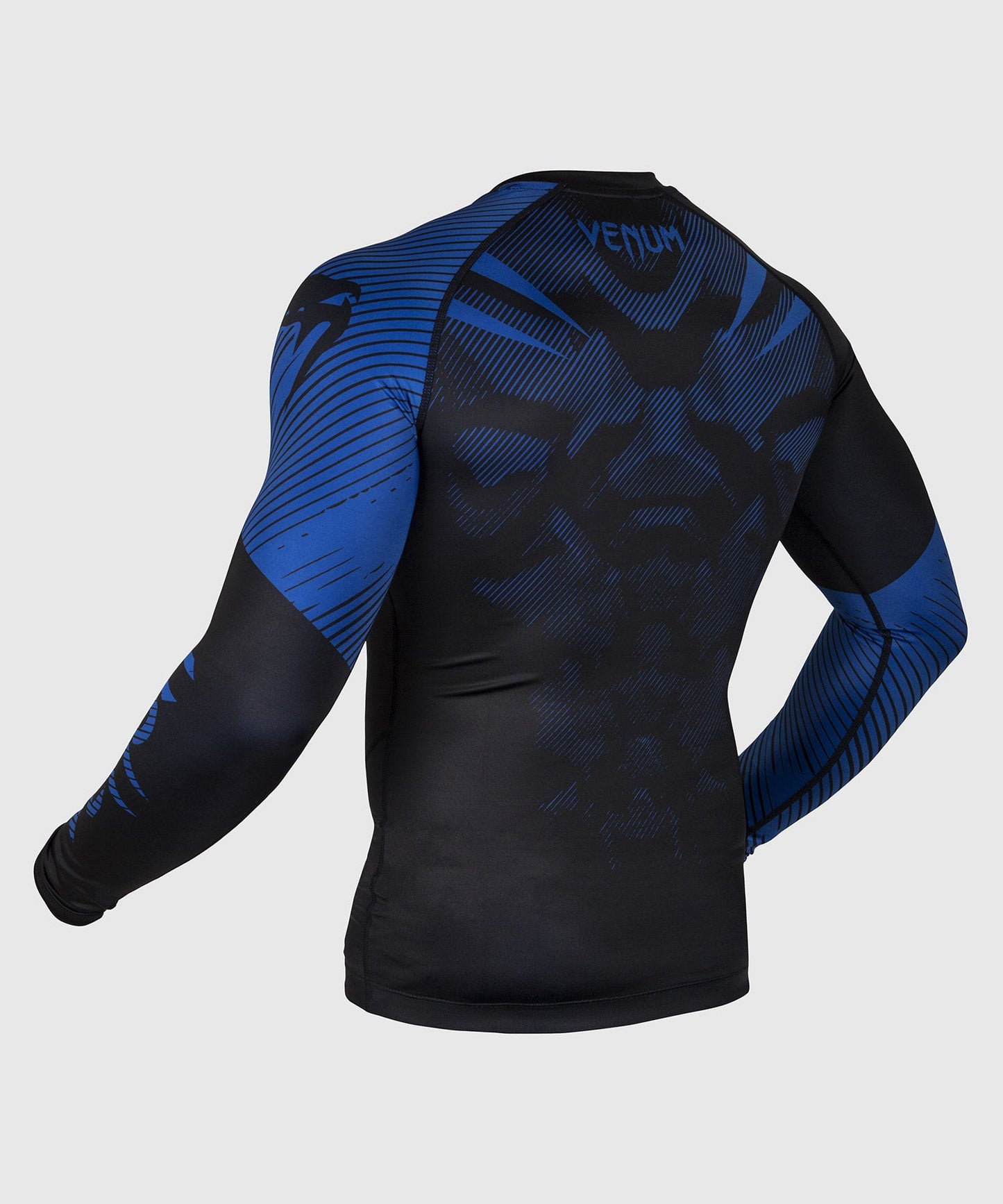 Rashguard Venum NoGi 2.0 - IBJJF Approved Long Sleeve - Black/Blue