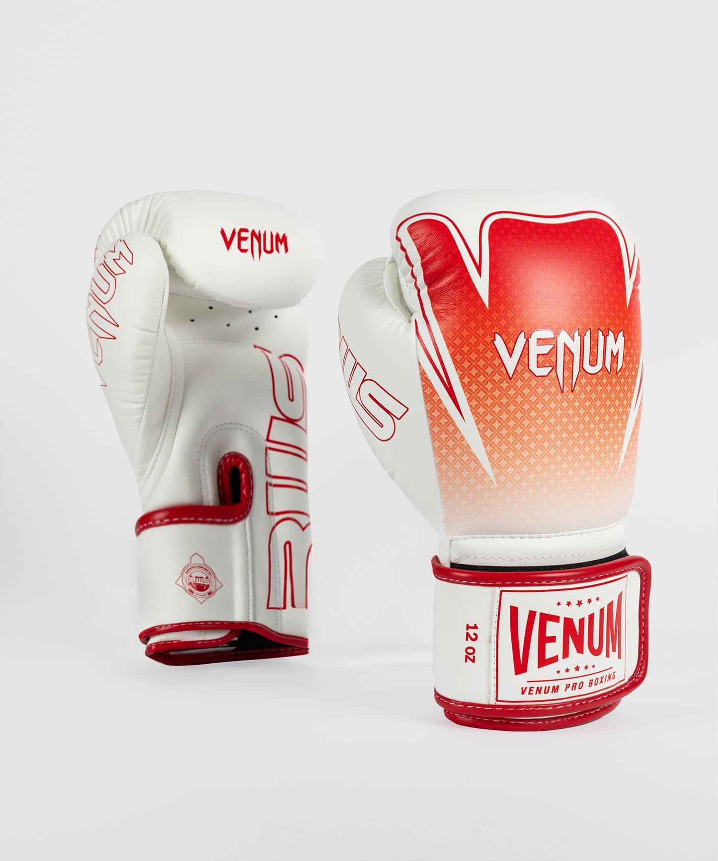 Venum x RWS 2.0 Boxhandschuhe – Weiß/Rot