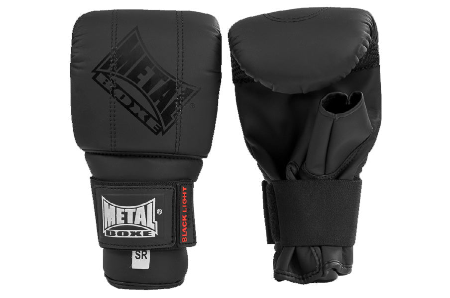 Metal Boxe Sandsackhandschuhe Kinder Black Light – Schwarz