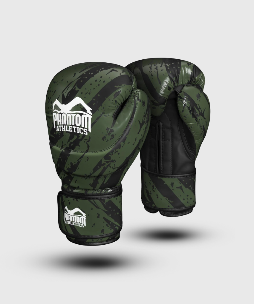 Phantom Athletics Camo Tiger Boxhandschuhe - Grün